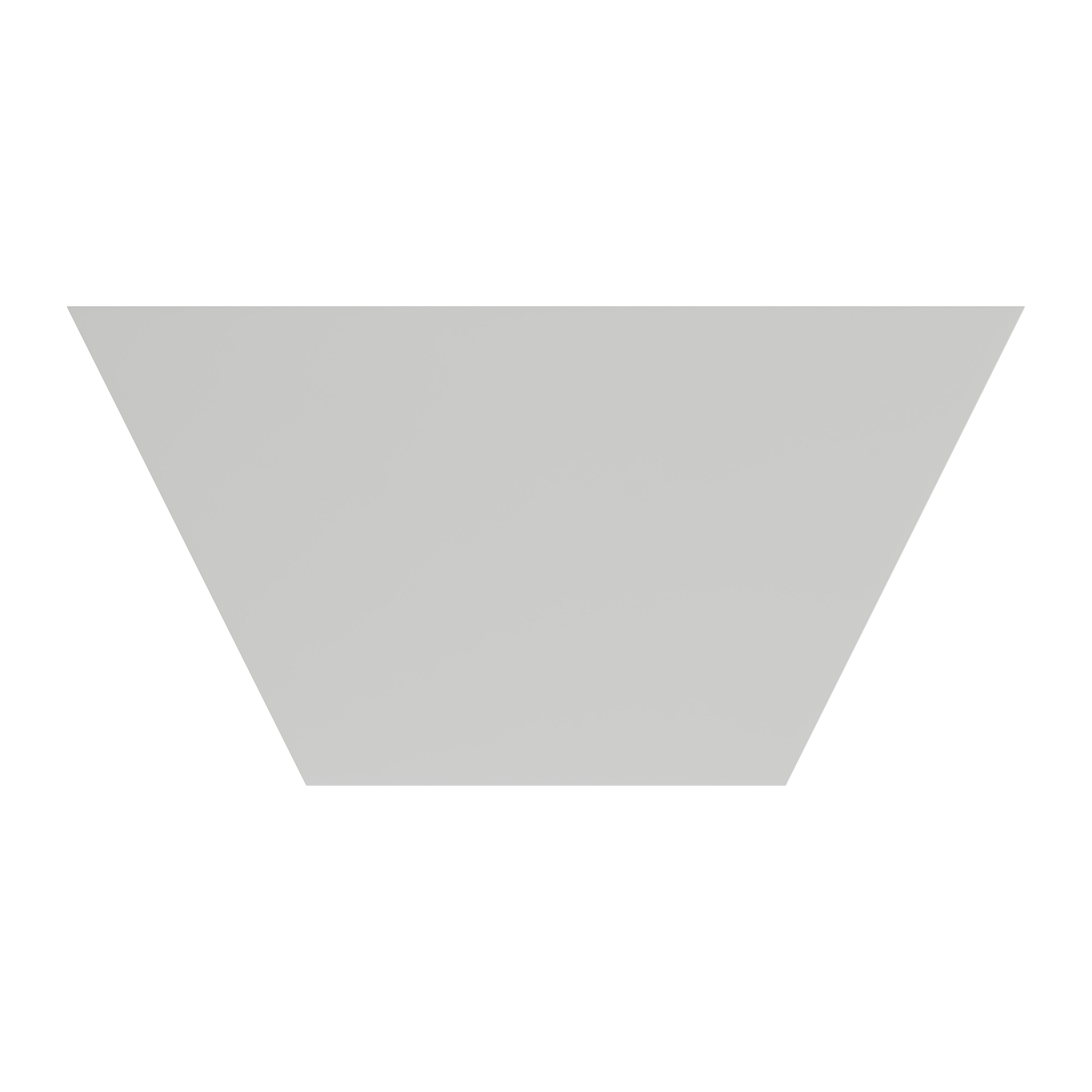 Trapezoidal Multi-purpose Table | 1600 X 800 | White/Silver thumbnail 5