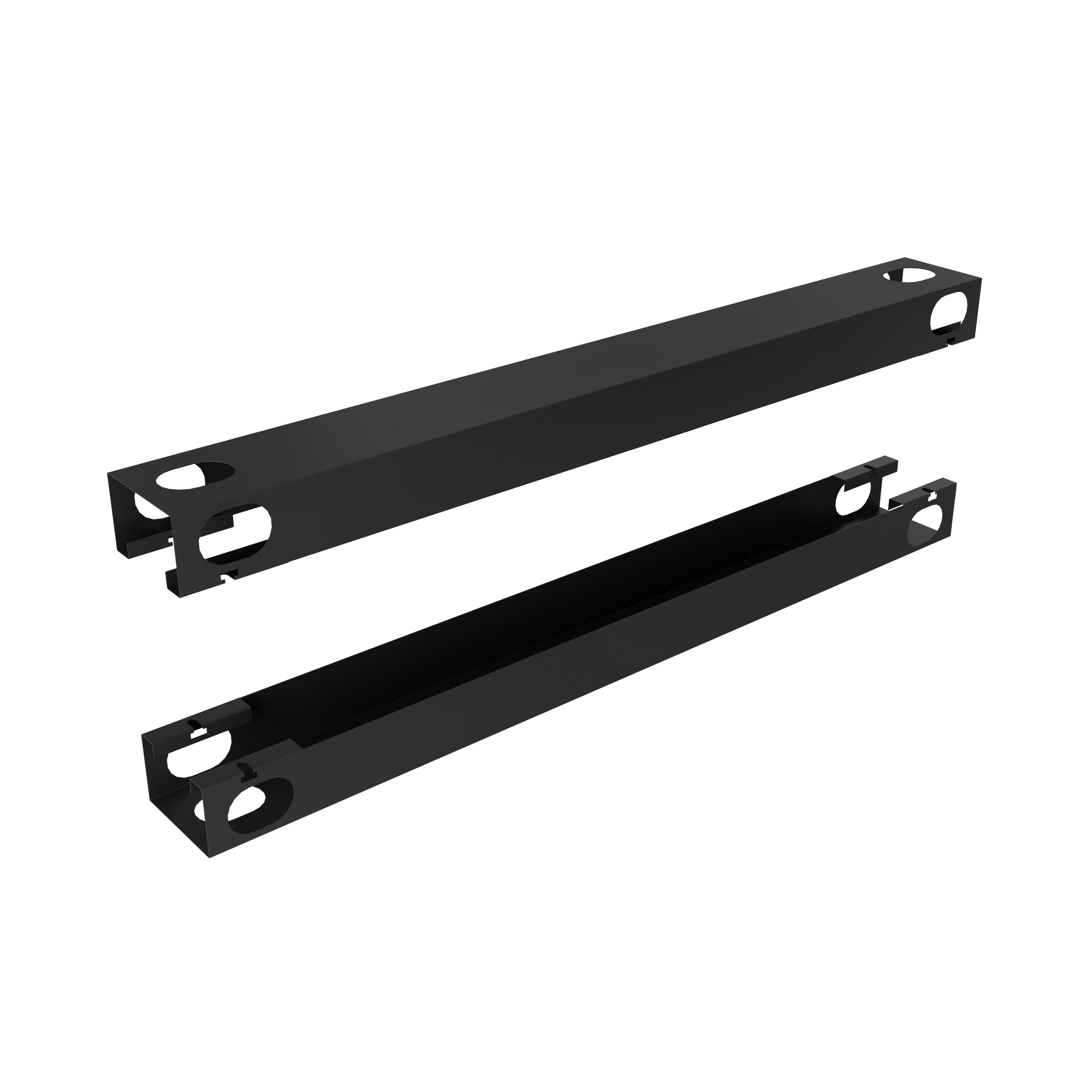 Synergy Cable Channel | 1400mm | Black