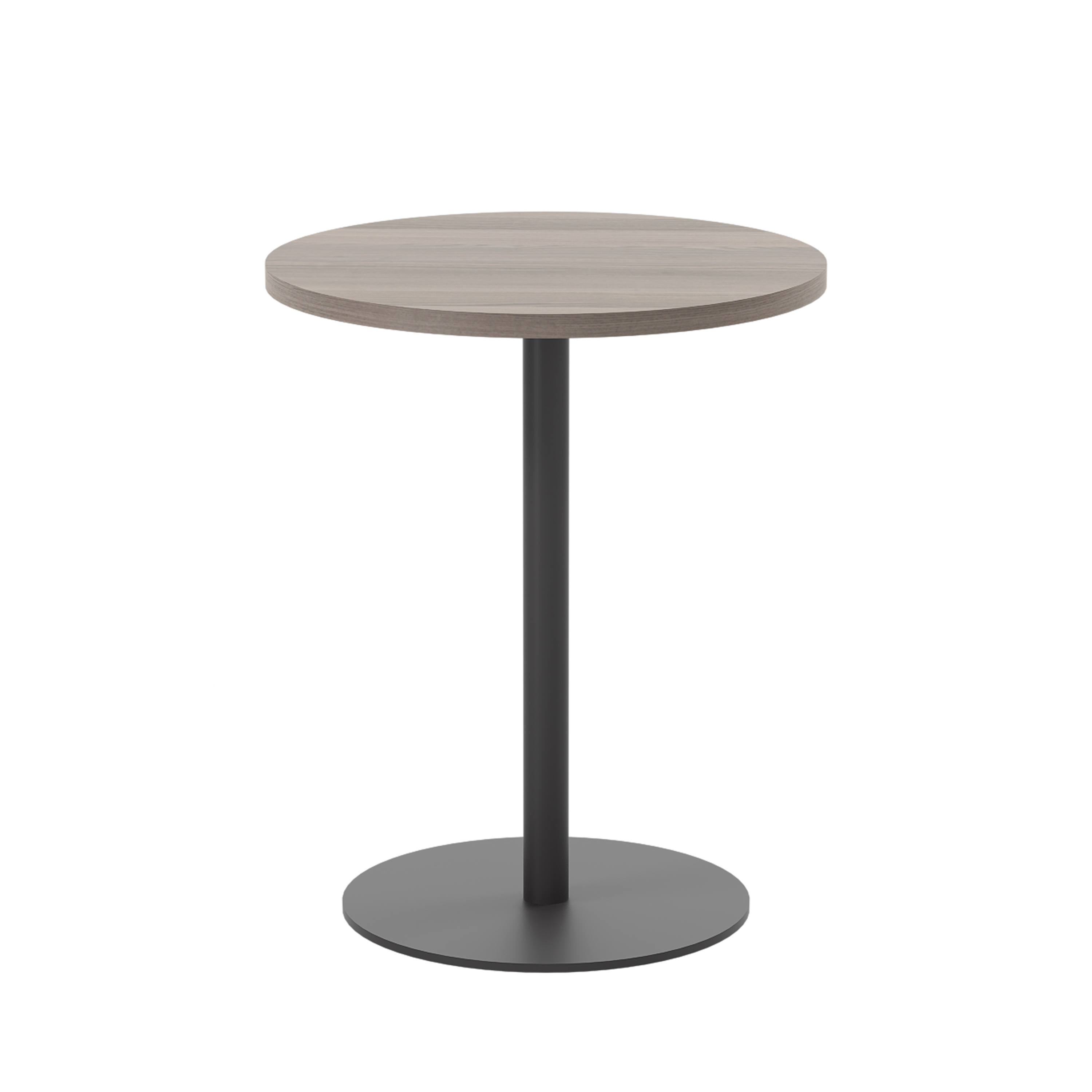 Contract Table Mid (FSC) | 600mm | Grey Oak/Black thumbnail 4