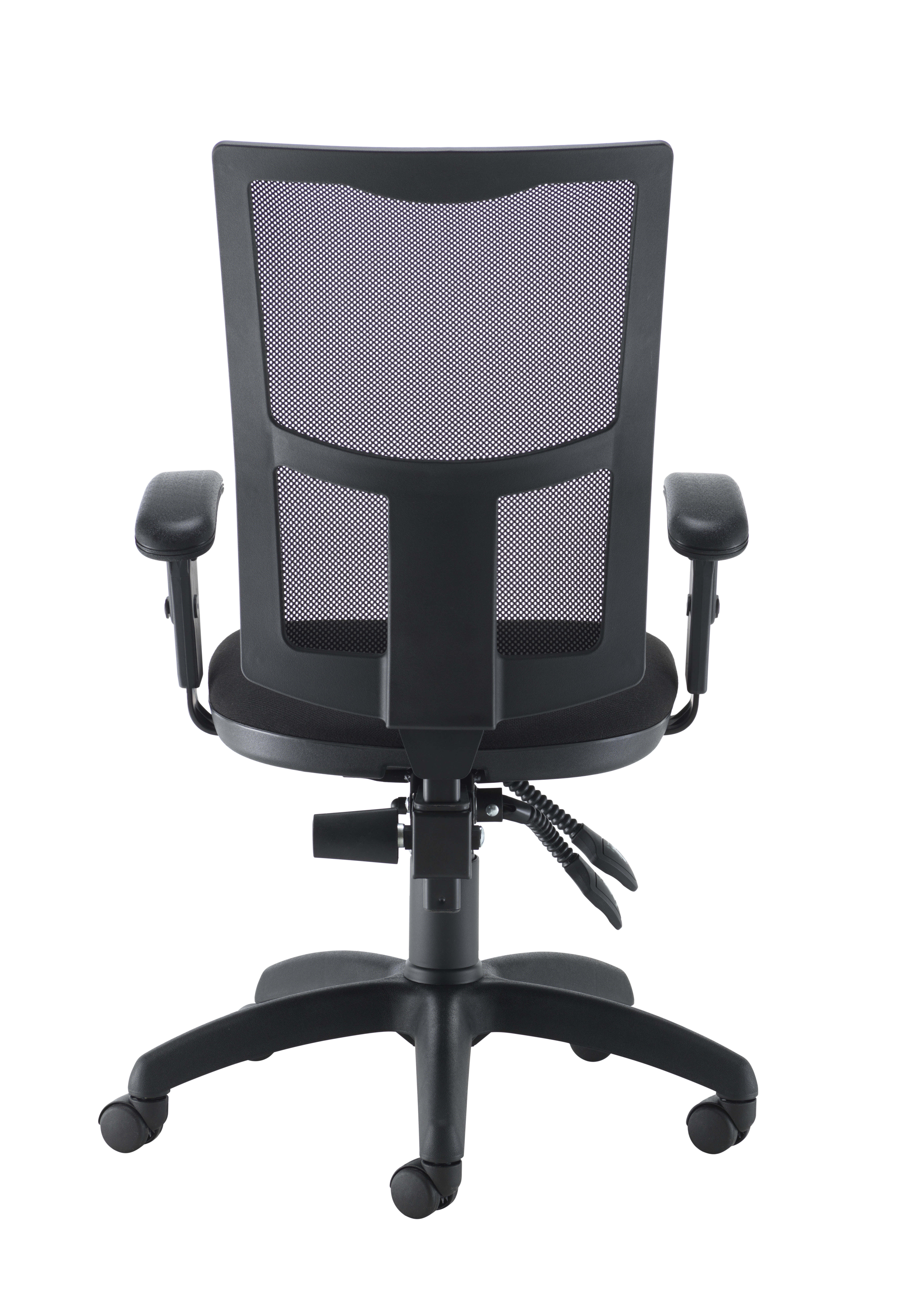 Calypso 2 Mesh Office Chair | Adjustable Arms | Black thumbnail 5