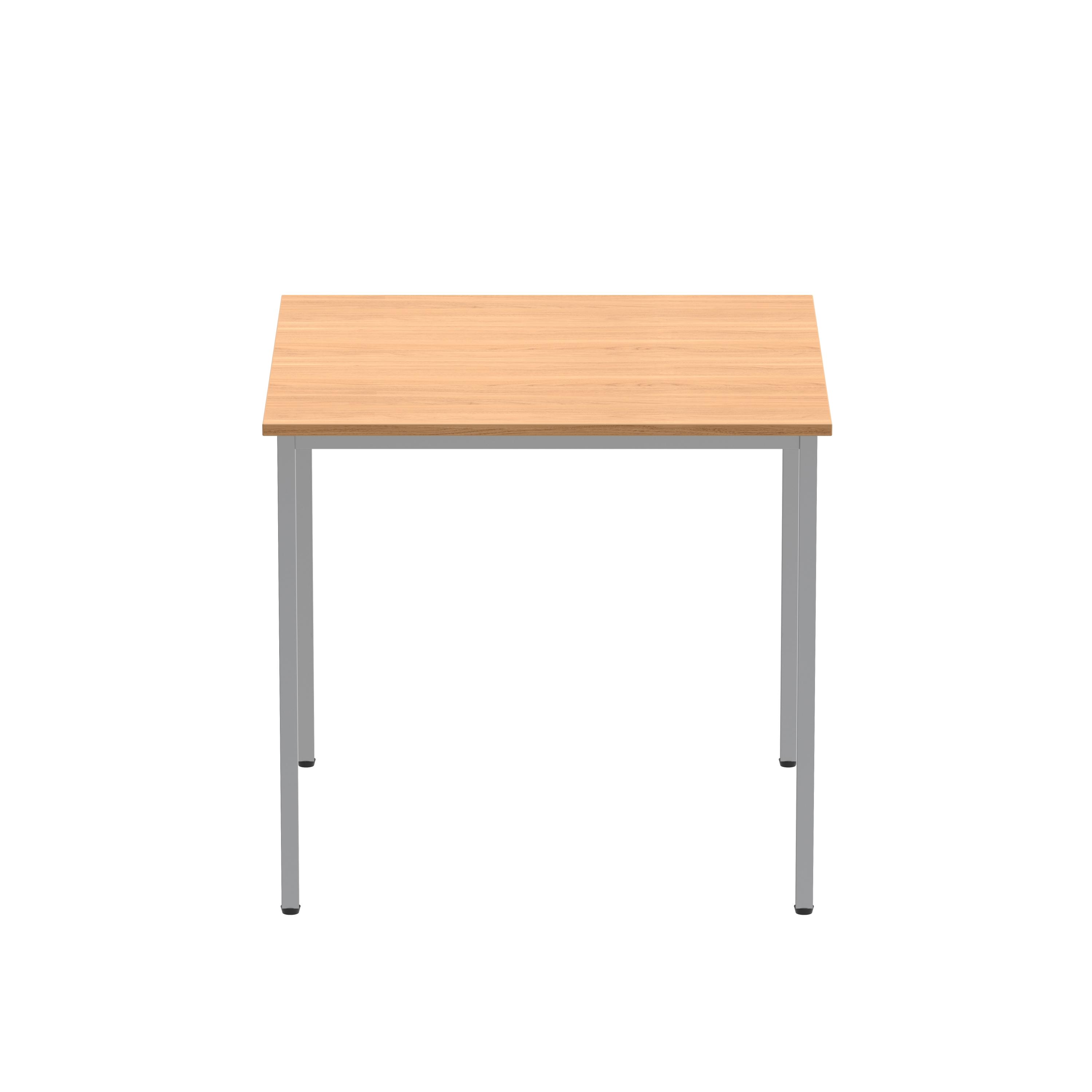 Office Rectangular Multi-Use Table (FSC) | 800X800 | Norwegian Beech/Silver thumbnail 2