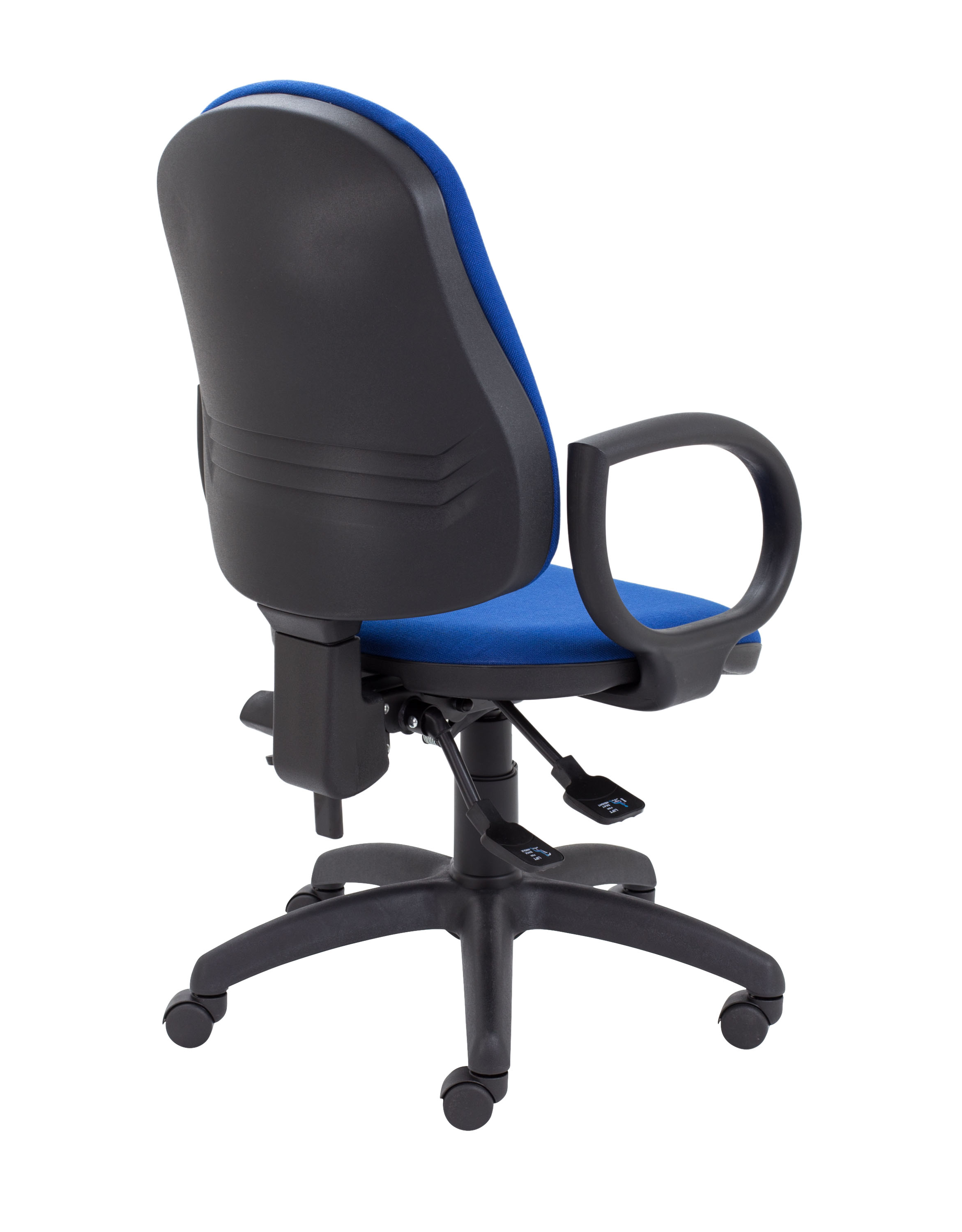 Calypso 2 Deluxe Chair | Fixed Arms | Royal Blue thumbnail 4