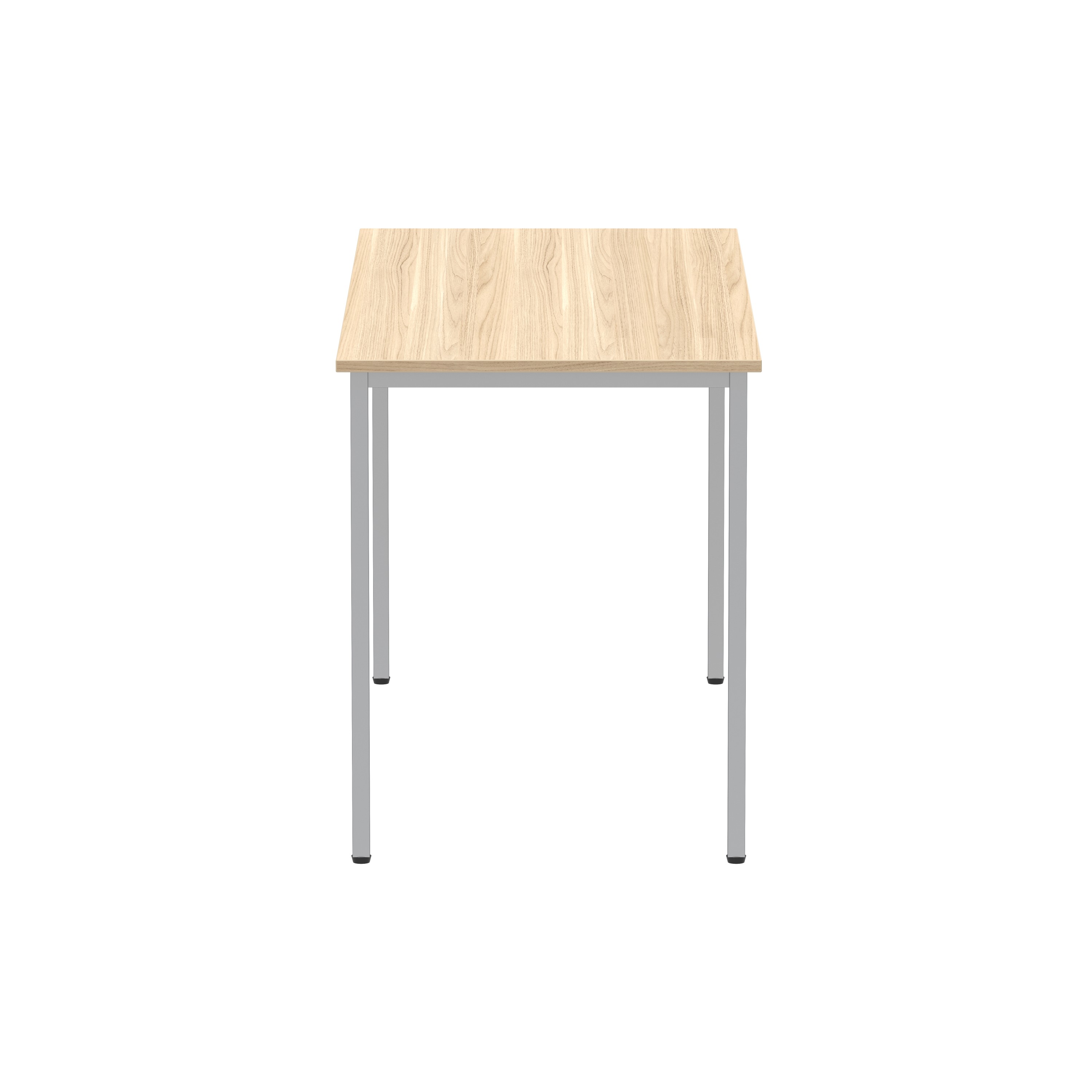 Office Rectangular Multi-Use Table (FSC) | 1400X600 | Canadian Oak/Silver thumbnail 3