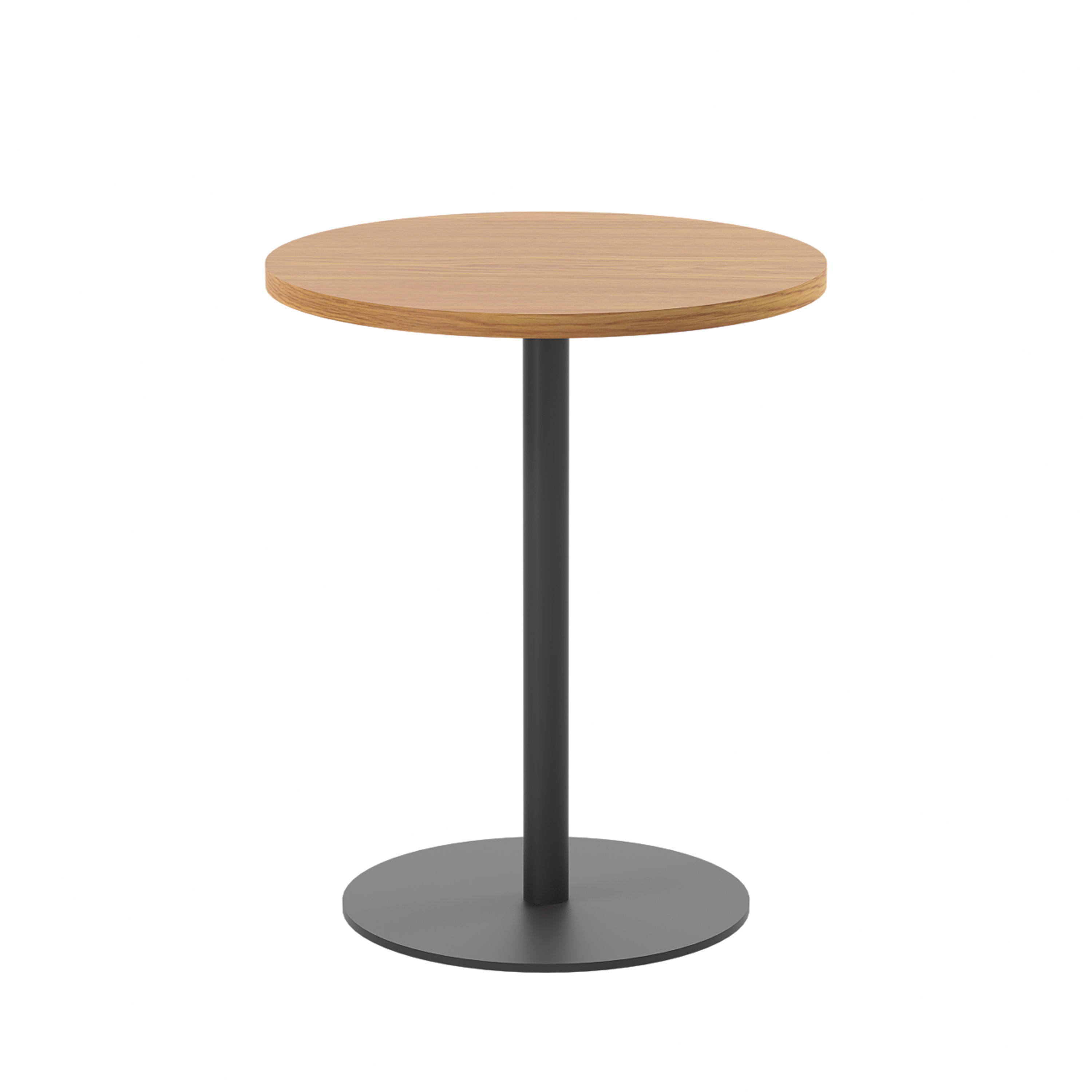 Contract Table Mid (FSC) | 600mm | Nova Oak/Black thumbnail 4