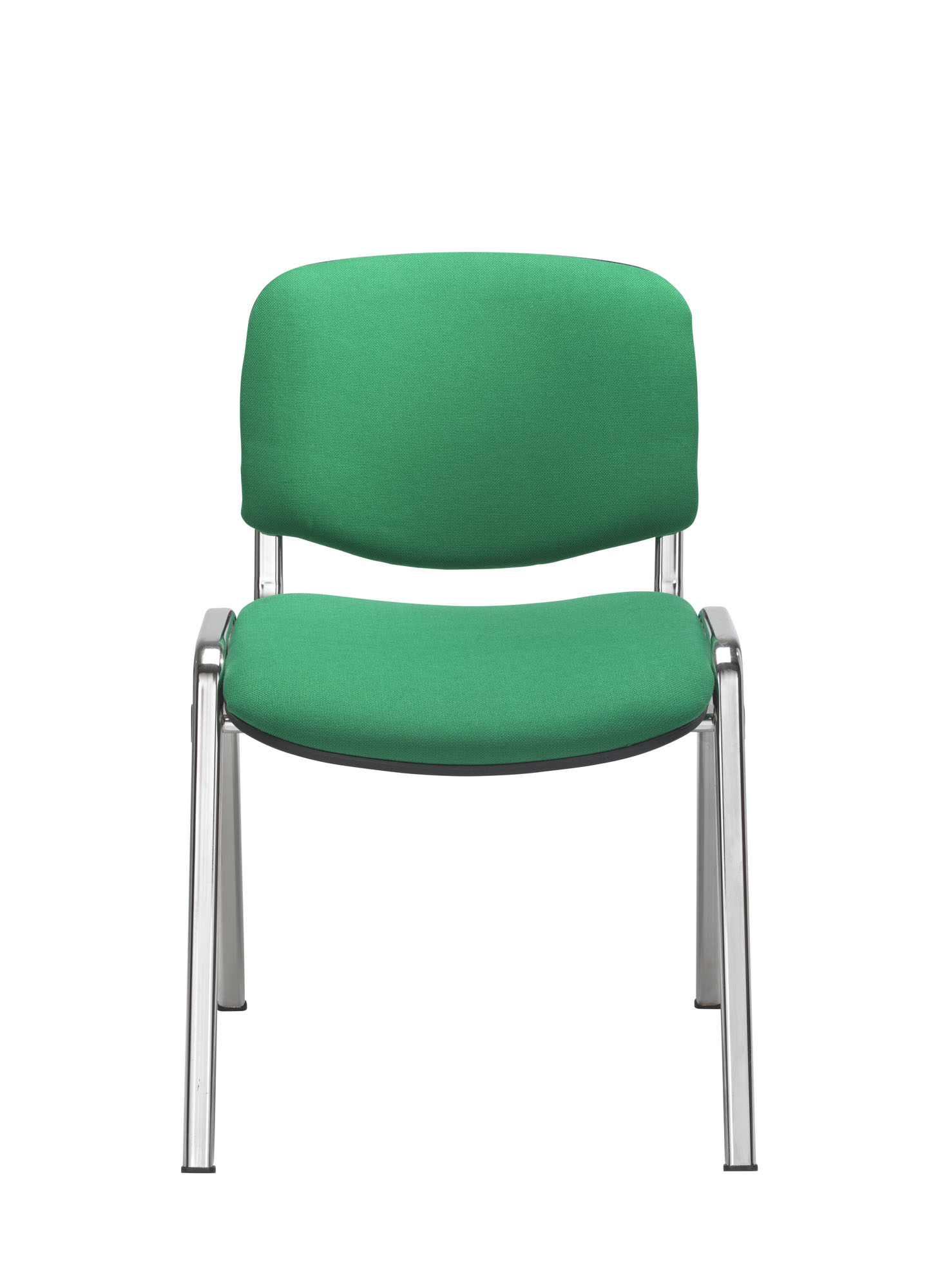 Club Chair with Chrome | Green/Chrome thumbnail 2