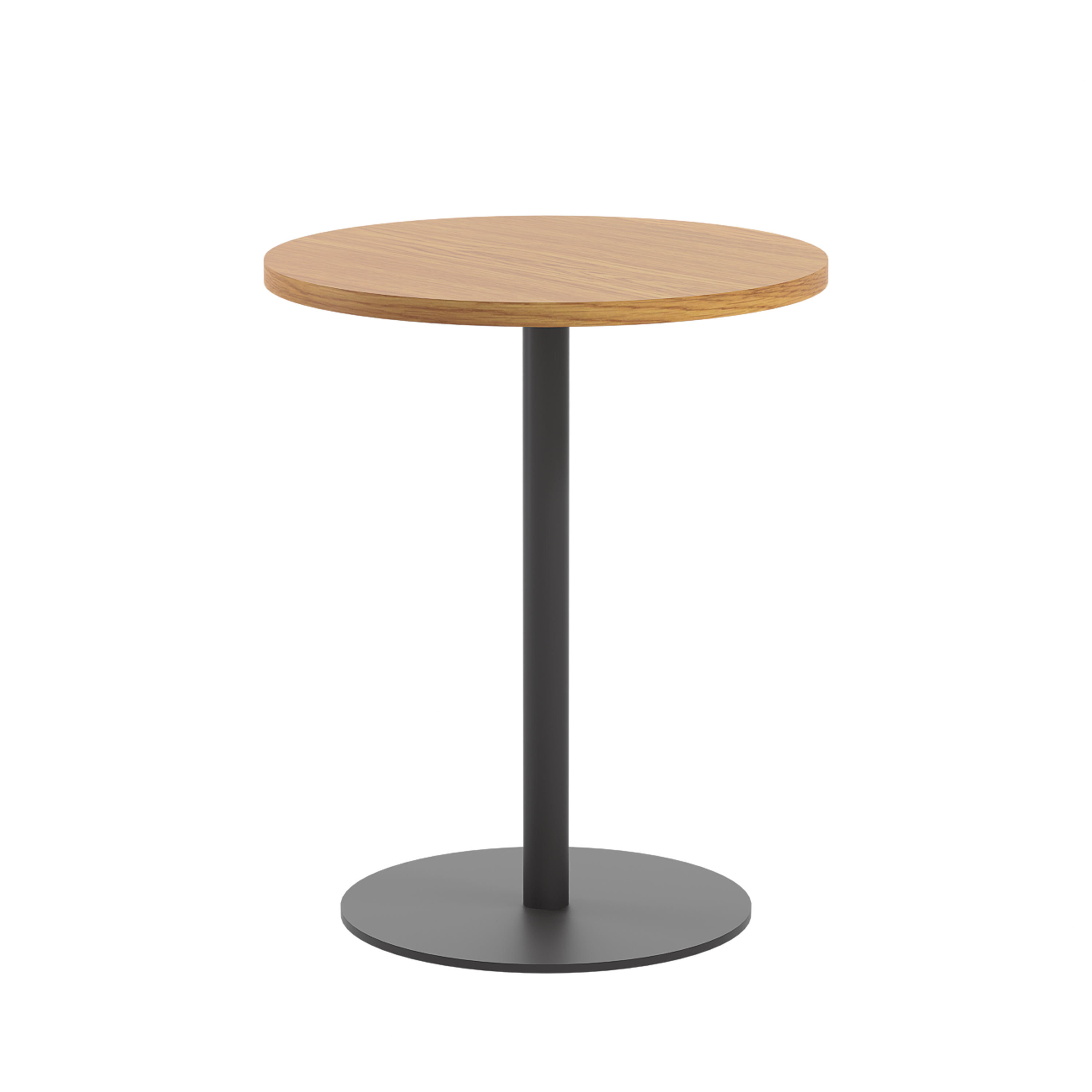 Contract Table Mid (FSC) | 600mm | Nova Oak/Black thumbnail 5