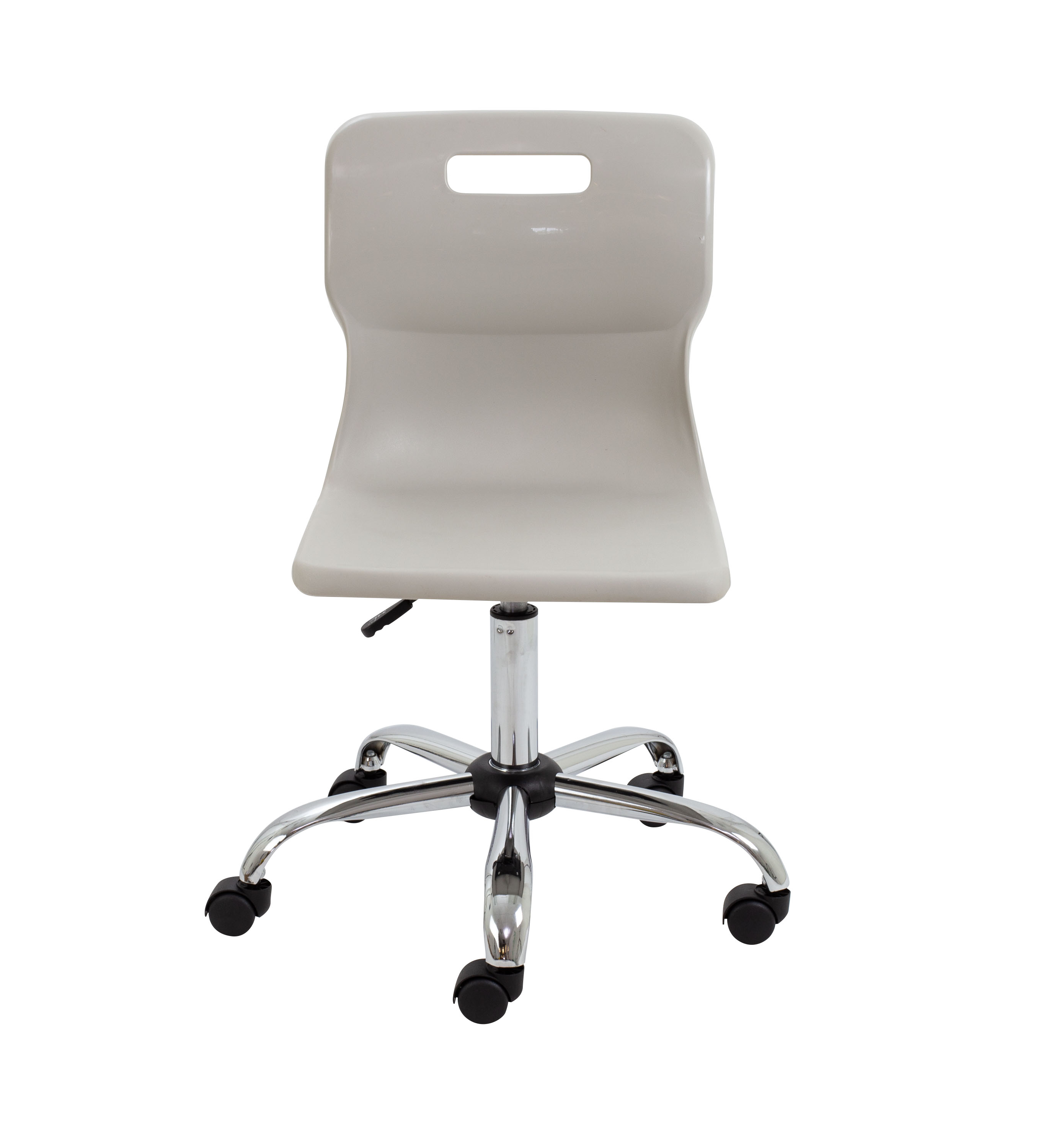 Titan Swivel Senior Chair with Chrome Base and Castors thumbnail 2