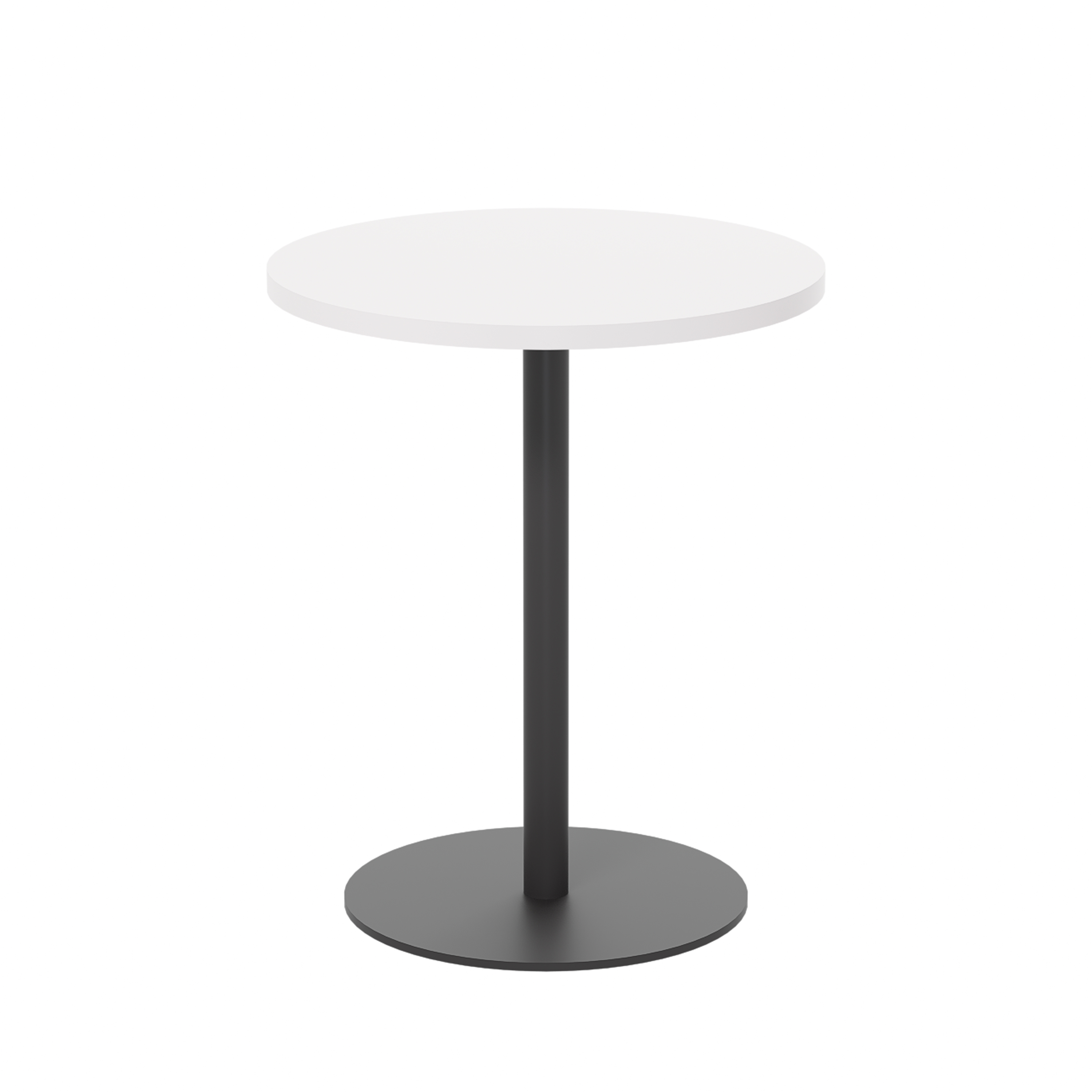 Contract Table Mid (FSC) | 600mm | White/Black thumbnail 3