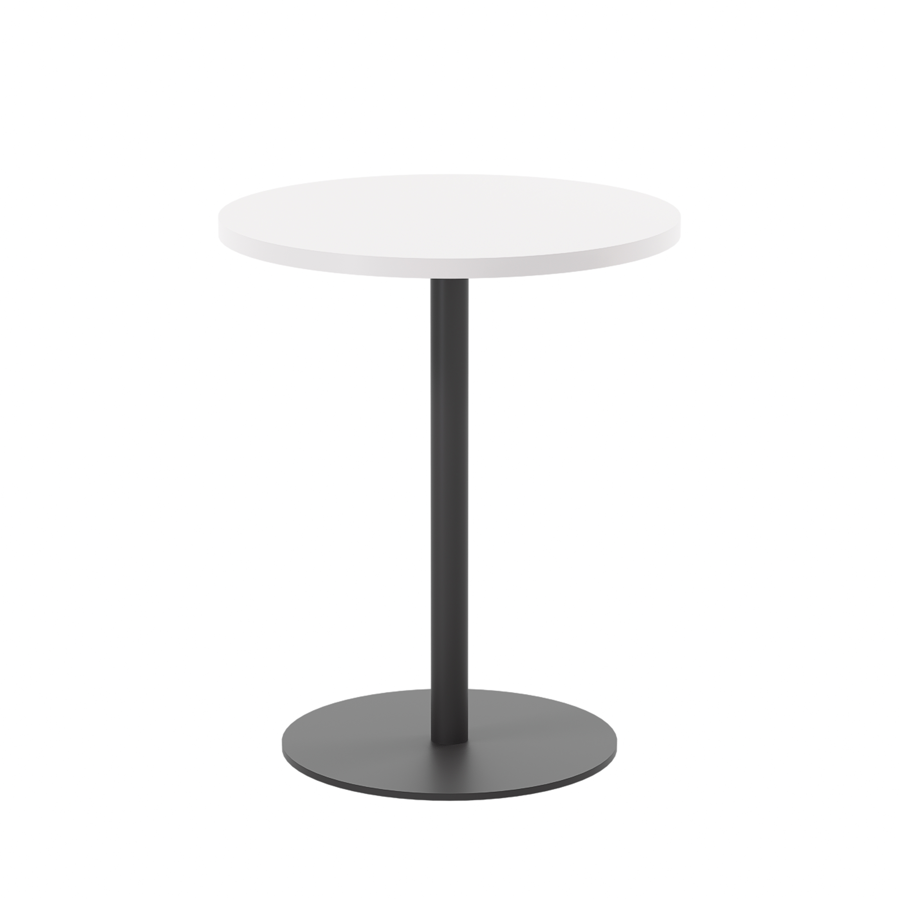 Contract Table Mid (FSC) | 600mm | White/Black thumbnail 4