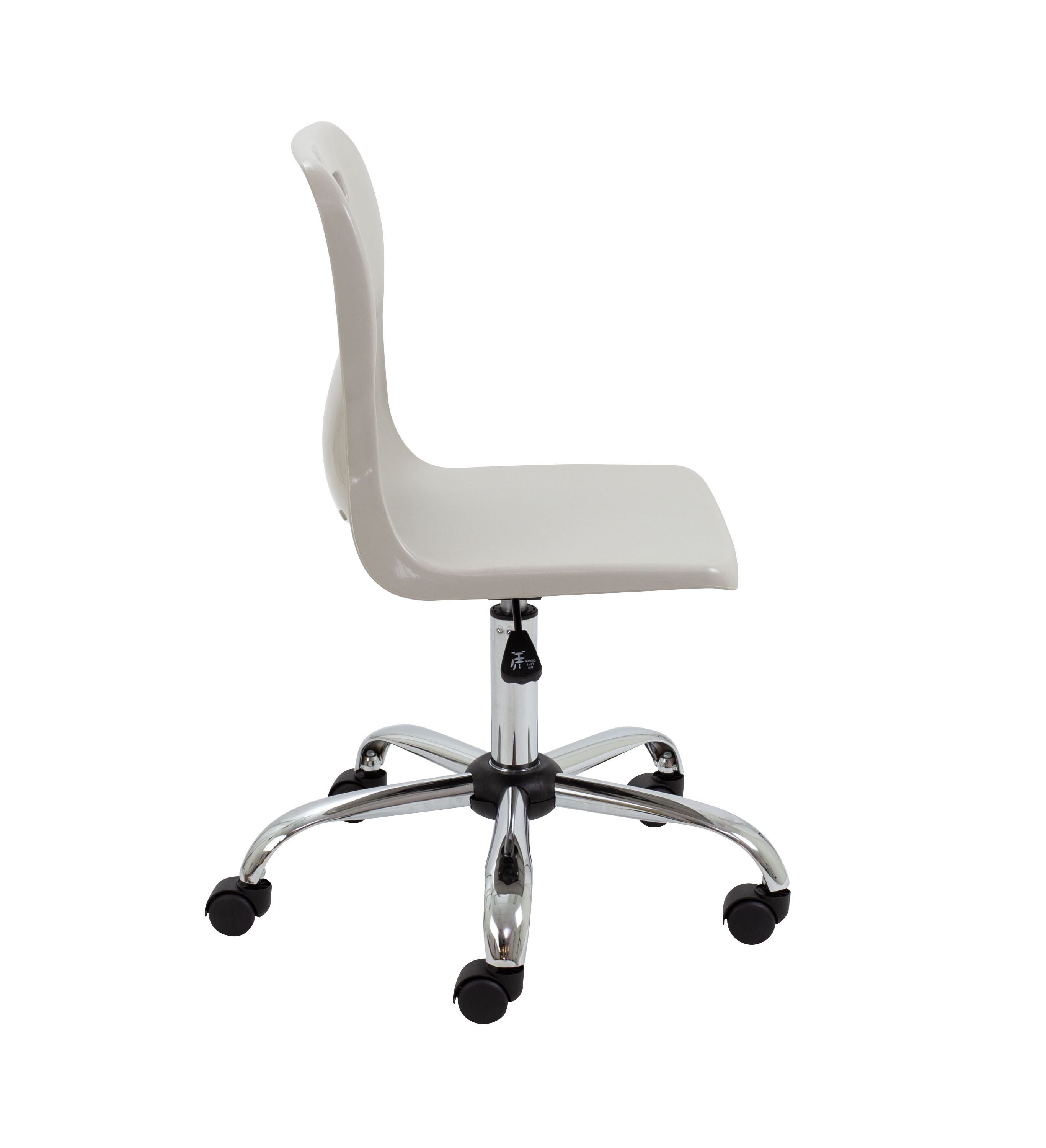 Titan Swivel Senior Chair with Chrome Base and Castors thumbnail 3