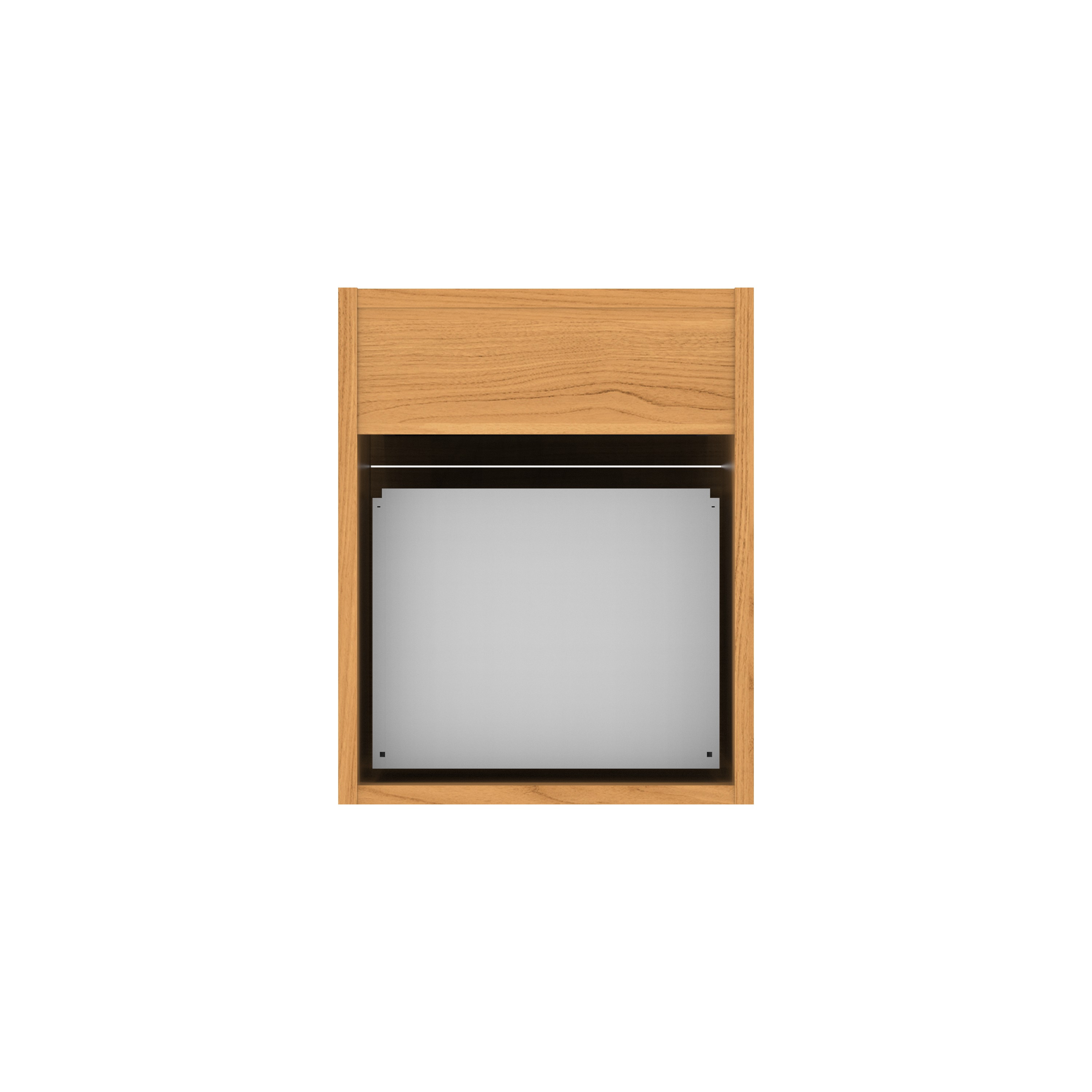 Fixed Under Desk Office Storage Unit (FSC) | 2 Drawers | 600 Deep | Norwegian Beech thumbnail 4
