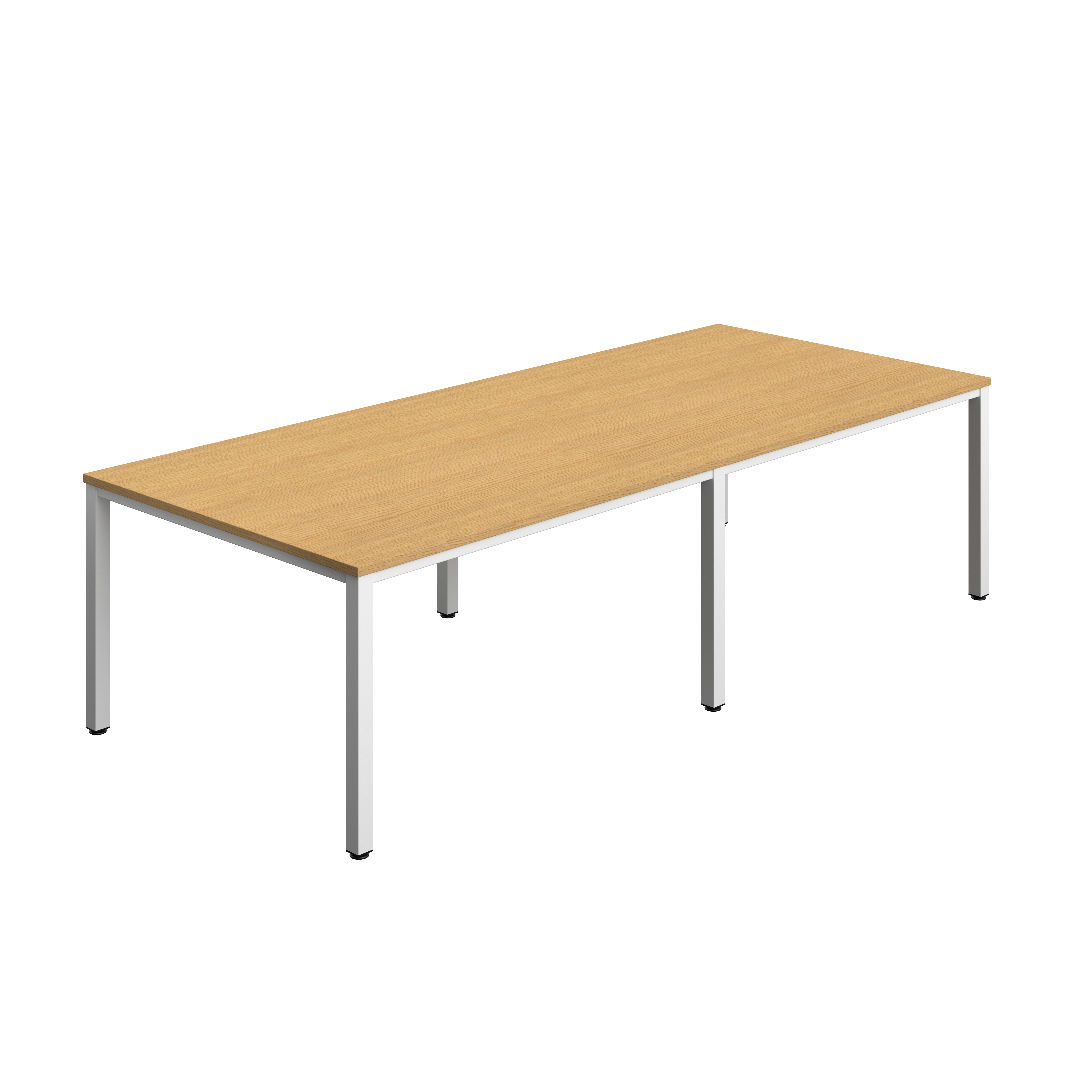 Fraction Infinity Rectangular Meeting Table (FSC) | 2800 X 1200 | Sorano Oak/White