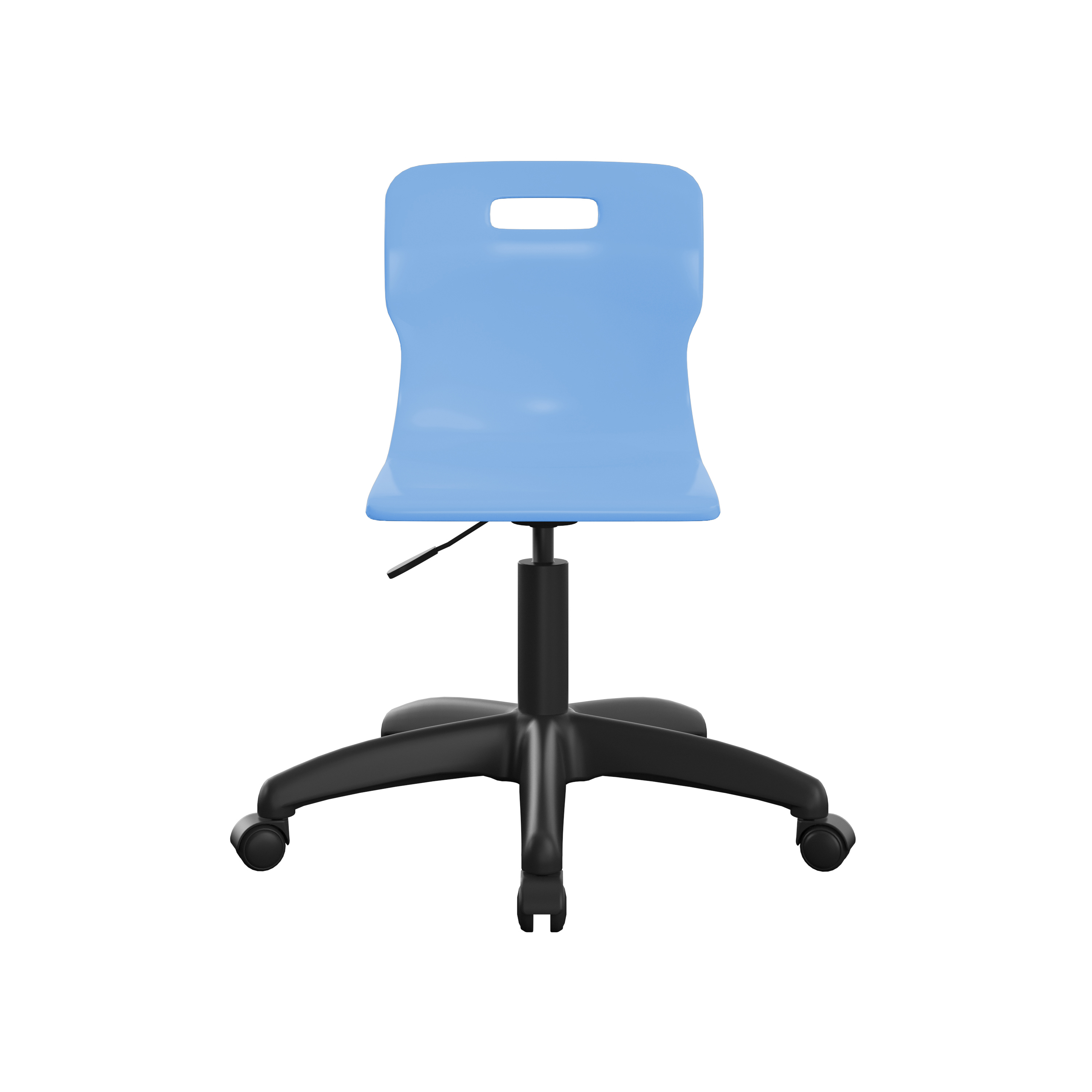 Titan Swivel Junior Chair with Plastic Base and Castors thumbnail 2