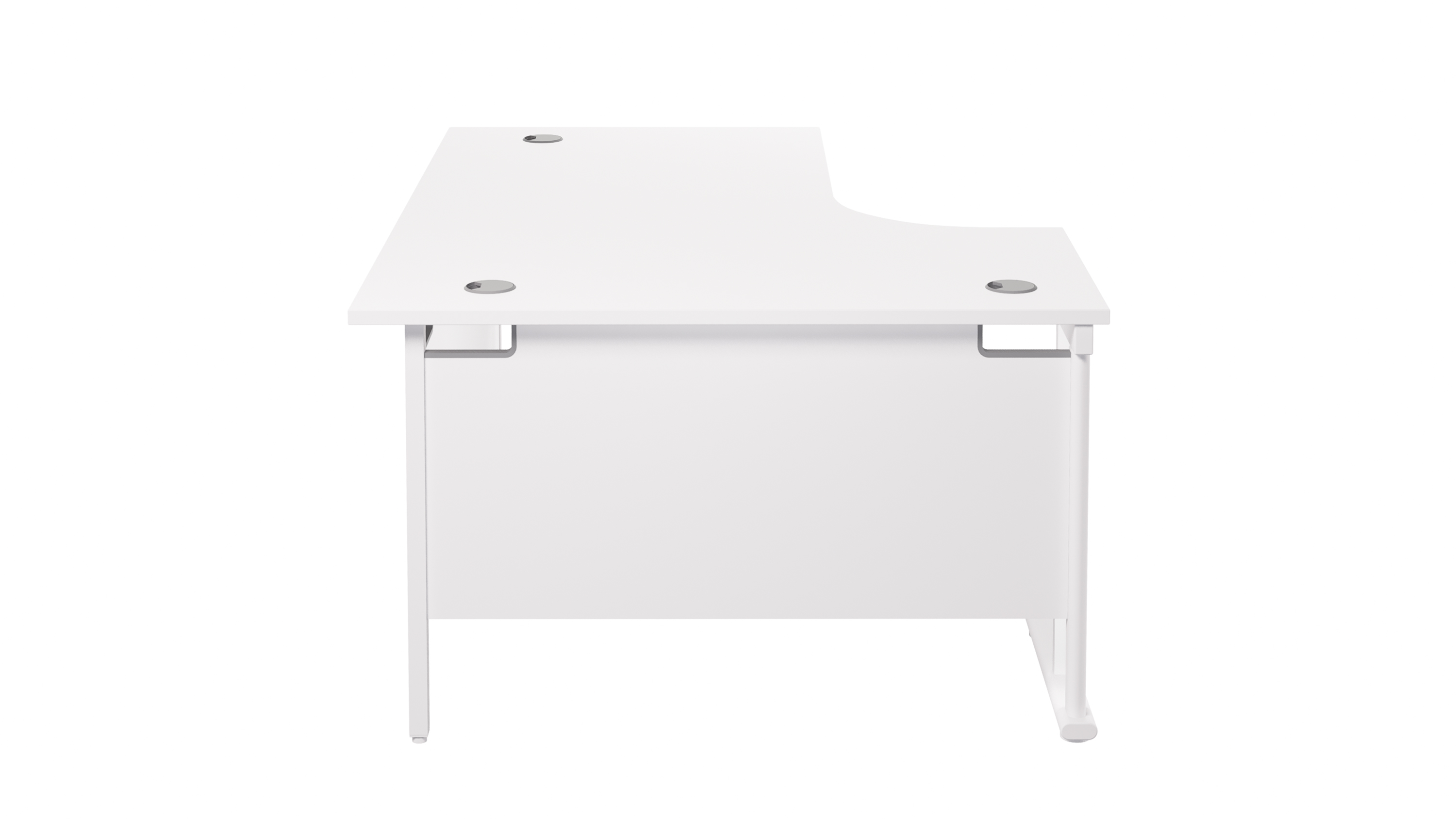 Twin Upright Left Hand Radial Desk (FSC) thumbnail 3