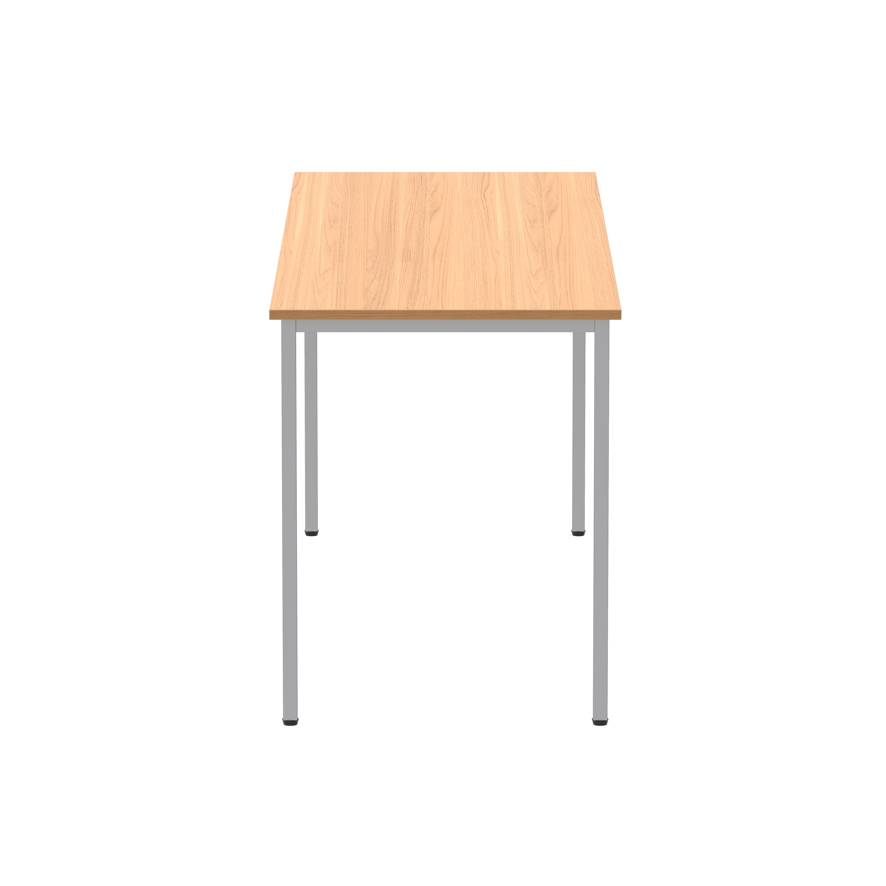 Office Rectangular Multi-Use Table (FSC) | 1800X600 | Norwegian Beech/Silver thumbnail 4