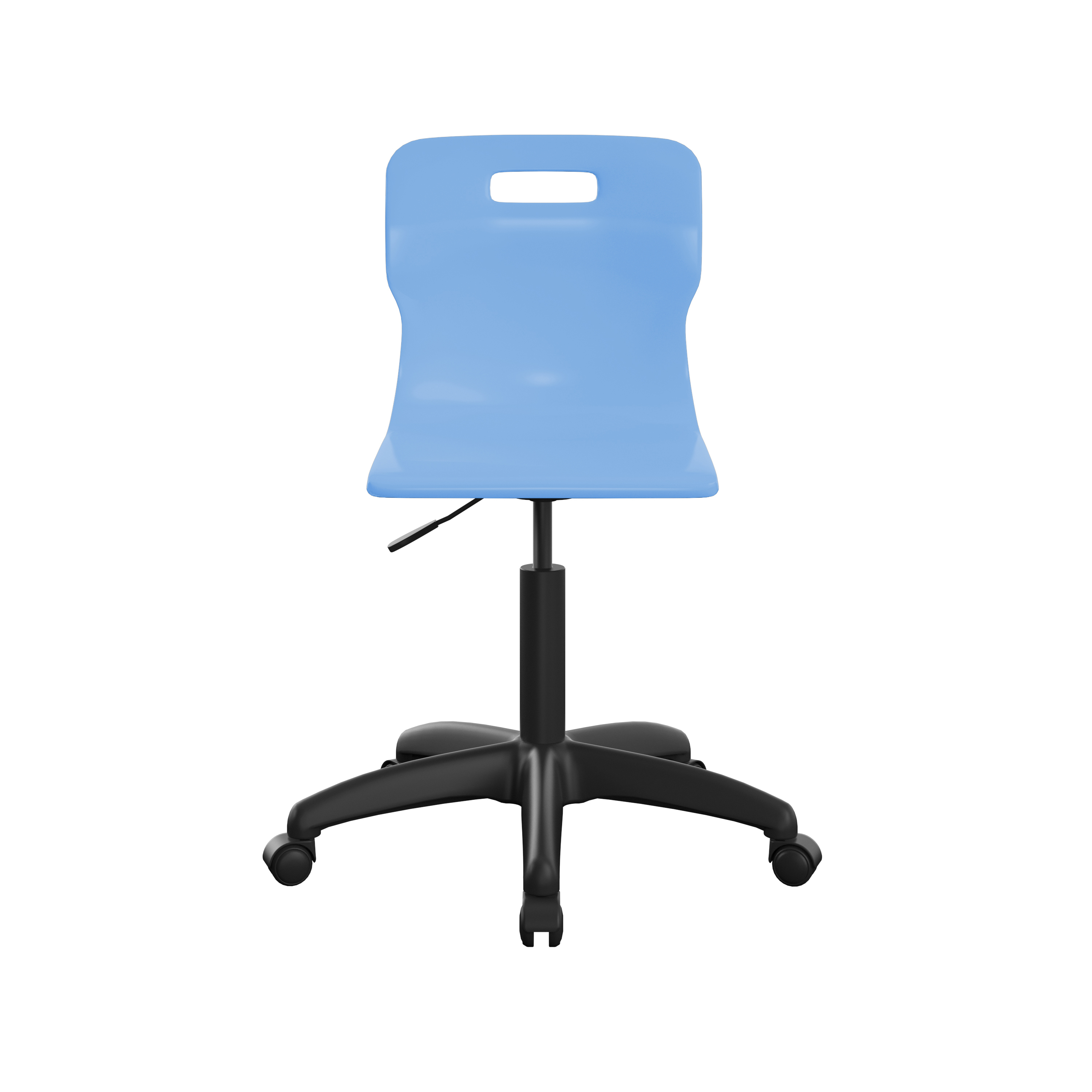 Titan Swivel Senior Chair with Plastic Base and Castors thumbnail 2