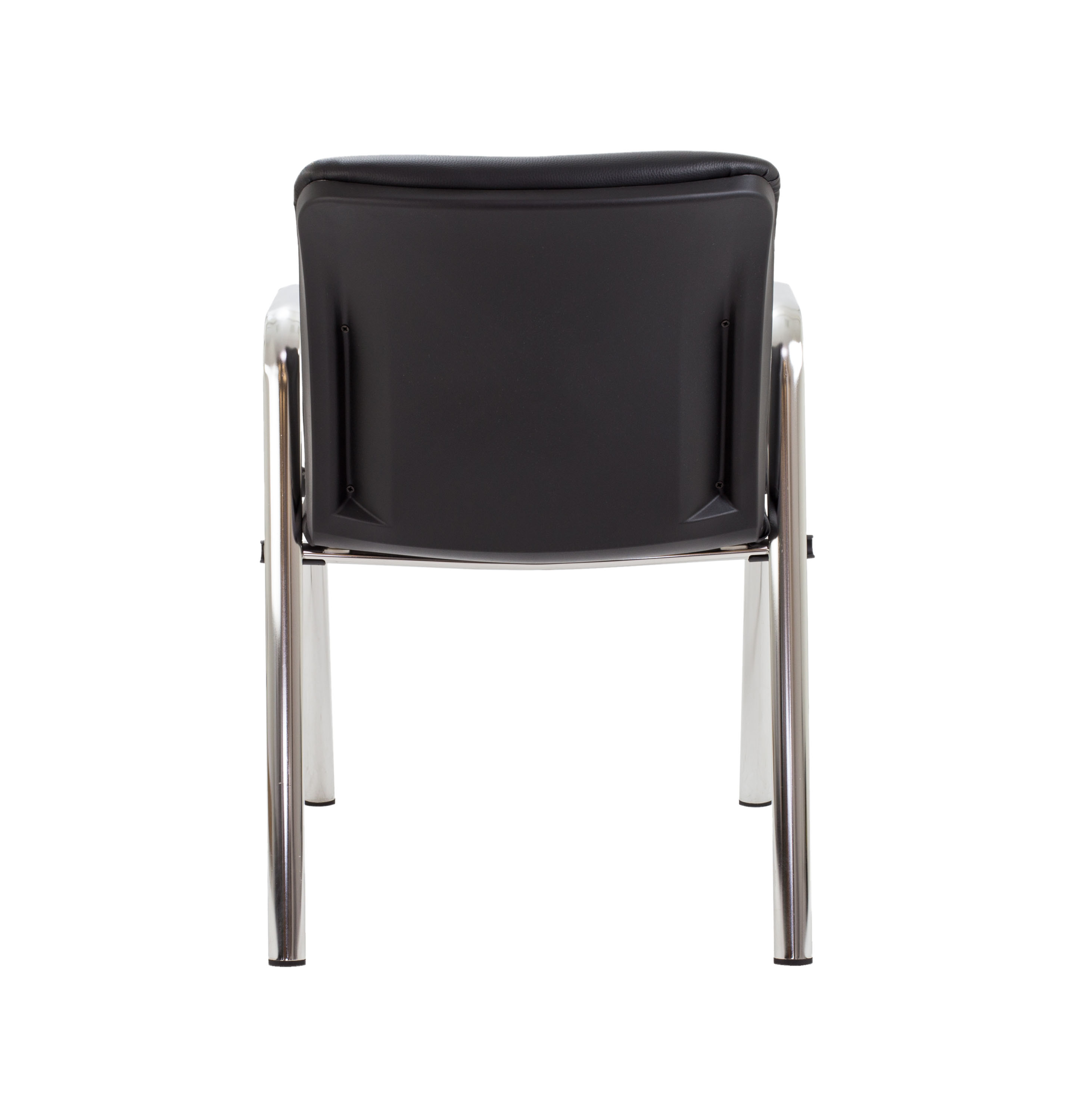 Pavilion Armchair | Black PU/Chrome thumbnail 5