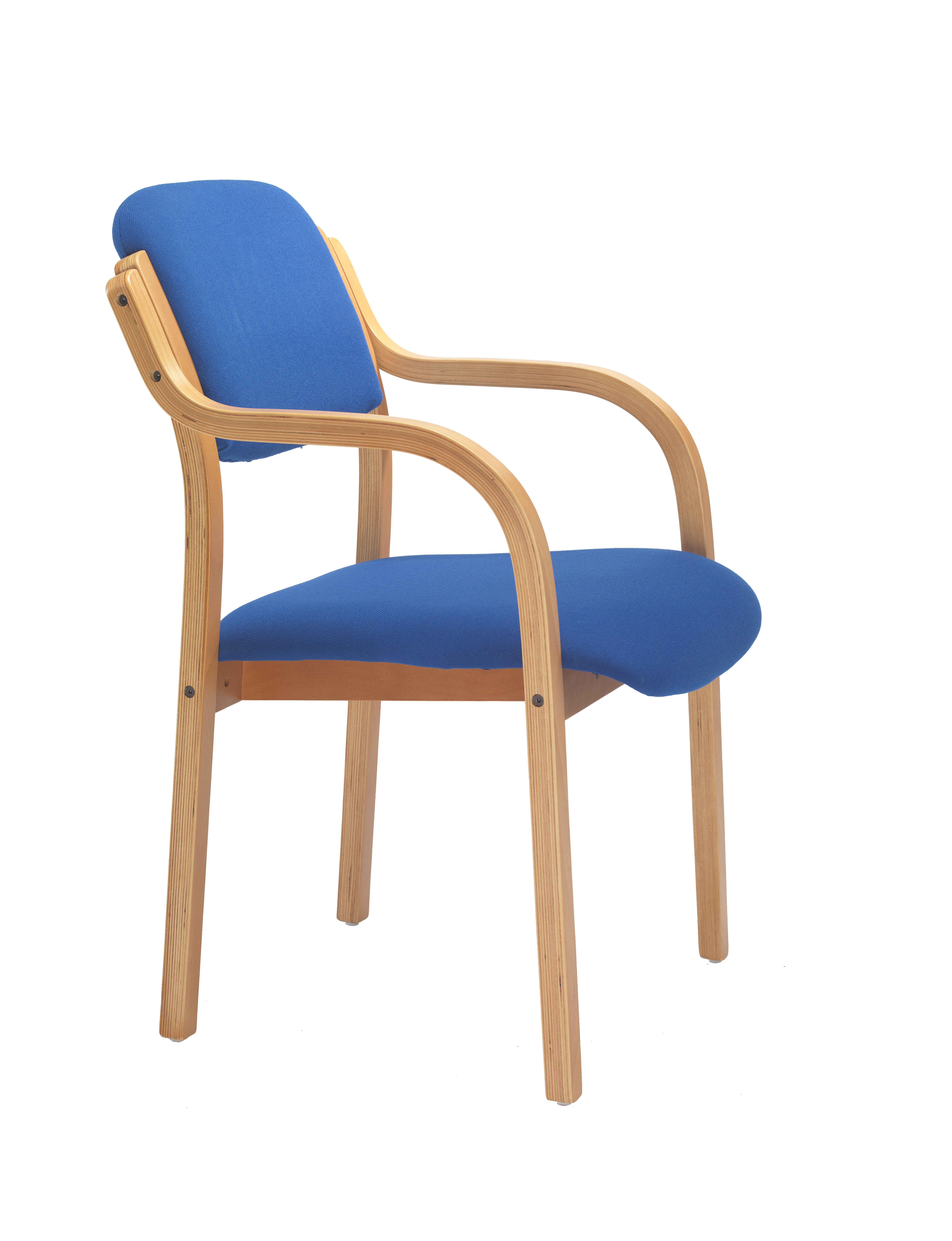 Renoir Chair with Arms | Royal Blue thumbnail 3