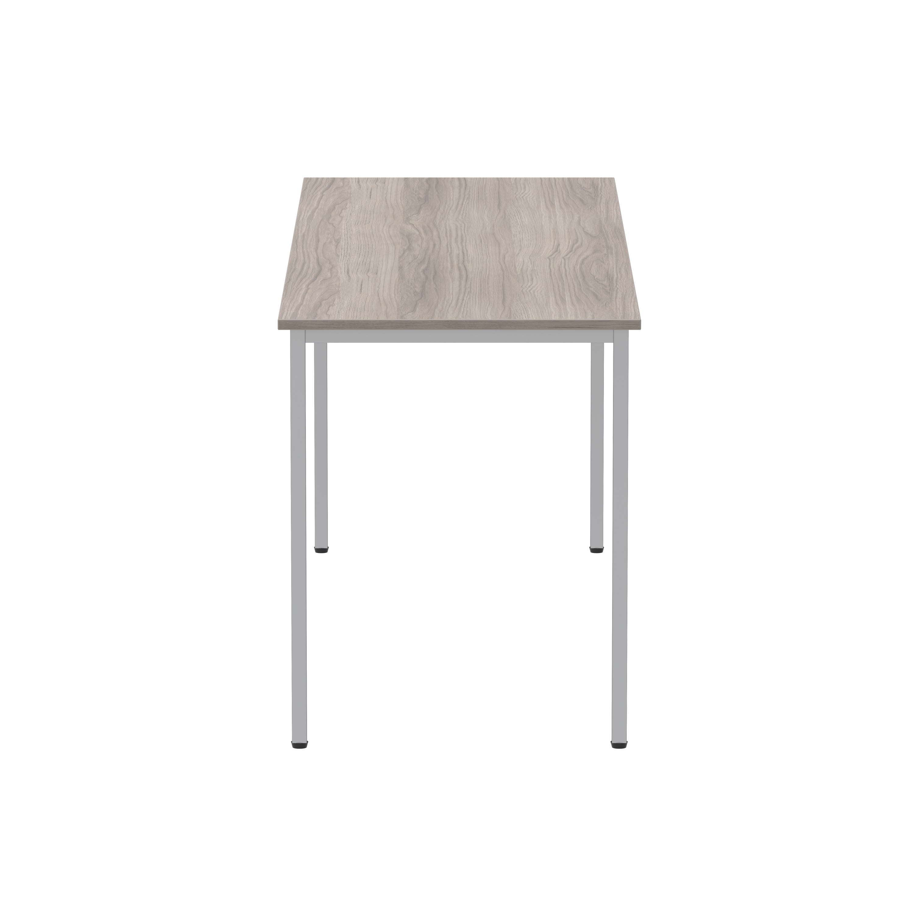 Office Rectangular Multi-Use Table (FSC) | 1800X600 | Alaskan Grey Oak/Silver thumbnail 4
