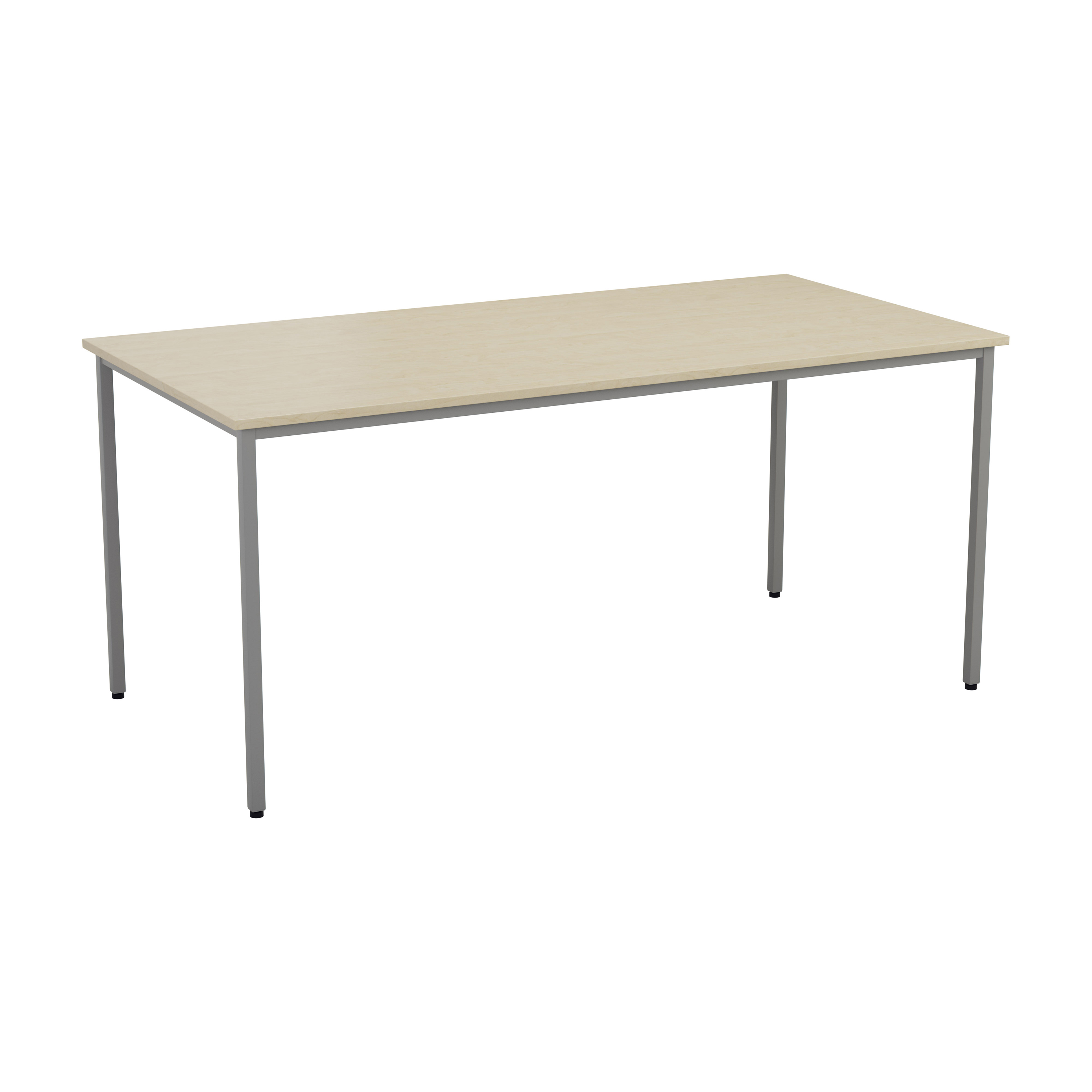 Rectangular Multipurpose Table | 1800 X 800 | Maple/Silver thumbnail 4