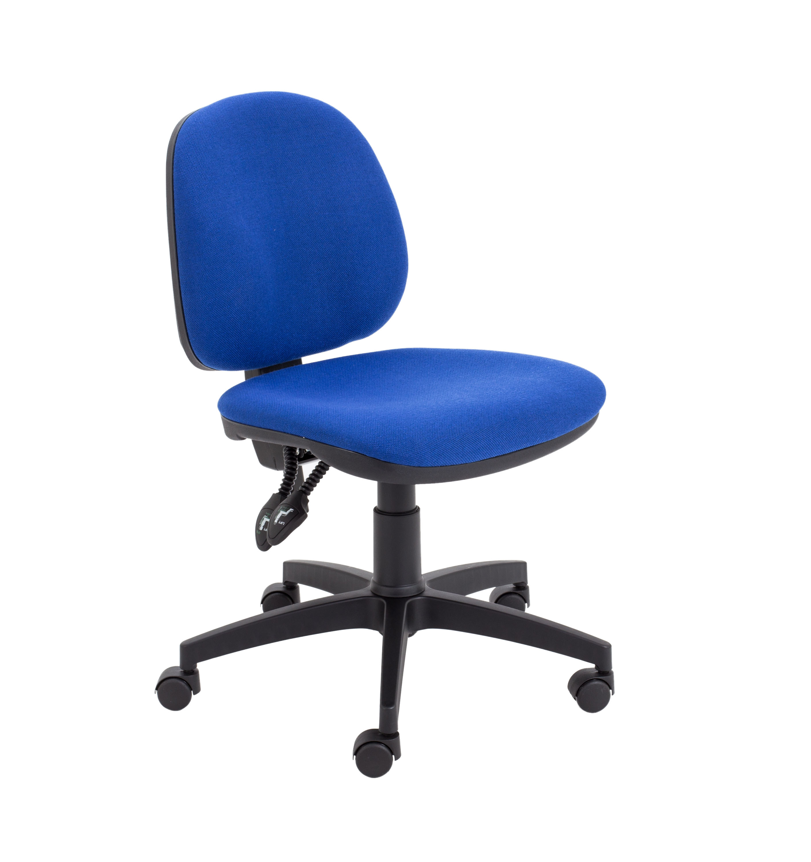 Concept Operator Chair | Mid-Back | No Arms | Royal Blue