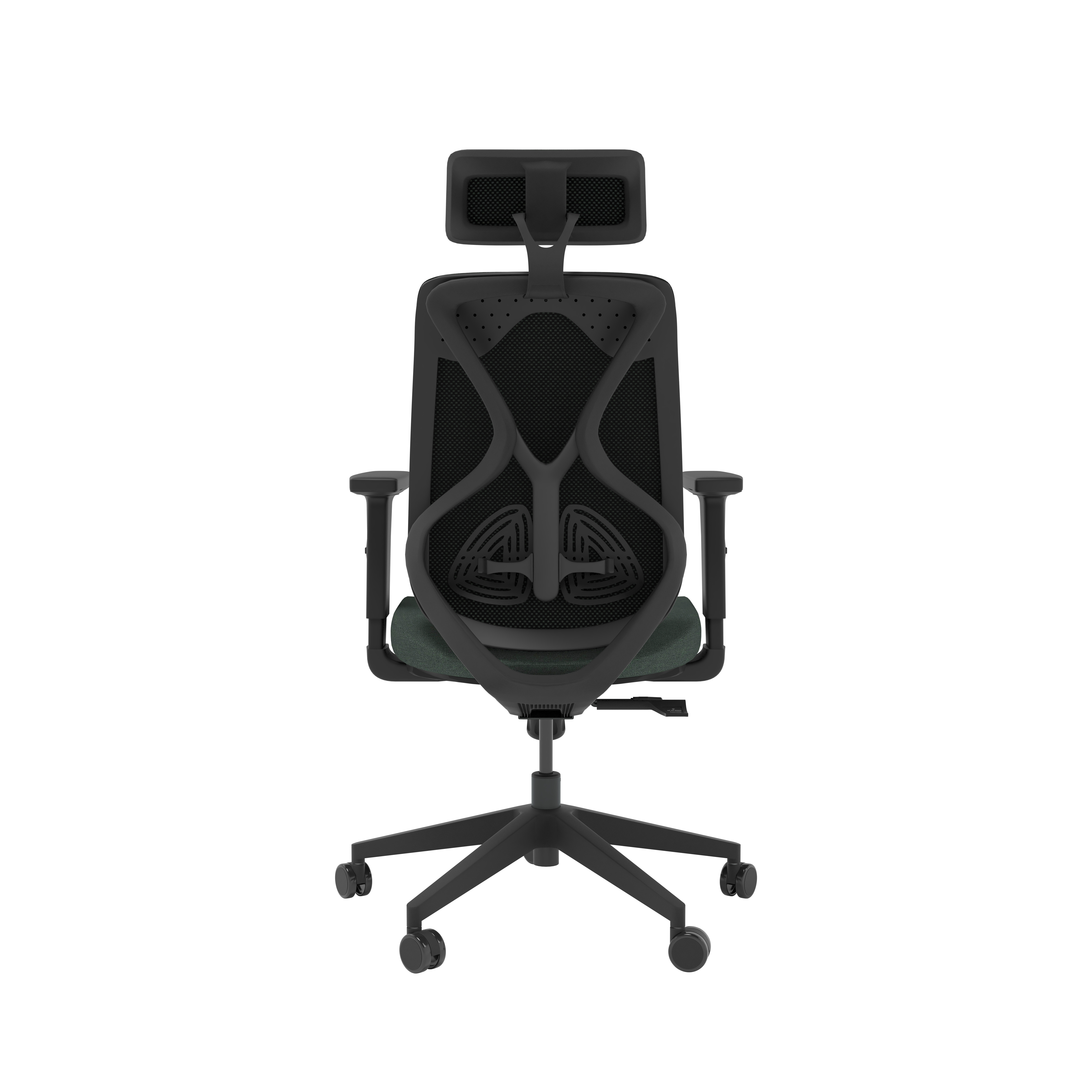 Maldini High Back Office Chair | Green/Black thumbnail 6