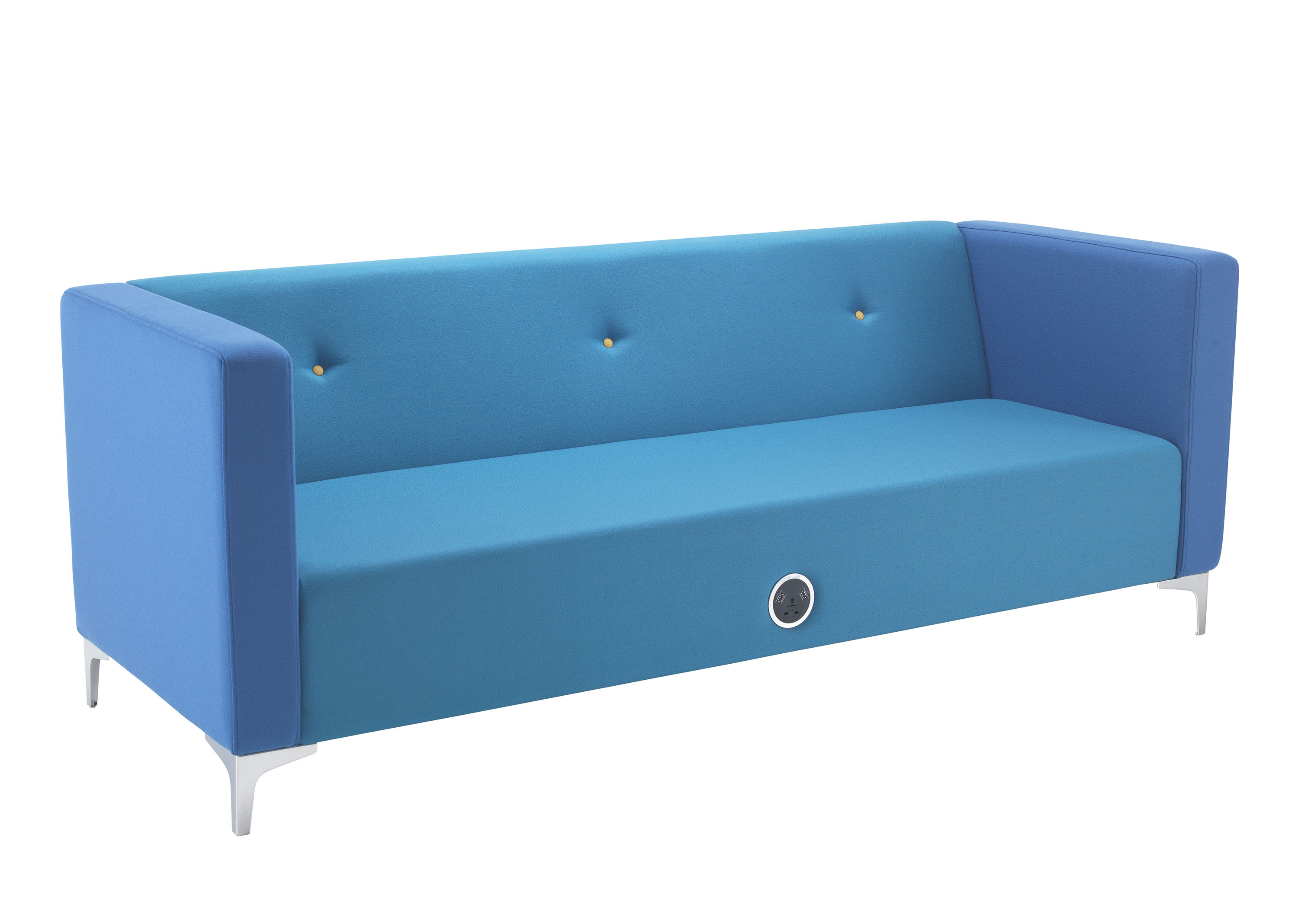 Button 3 Seater Sofa | Unlimited Band 1 Fabric