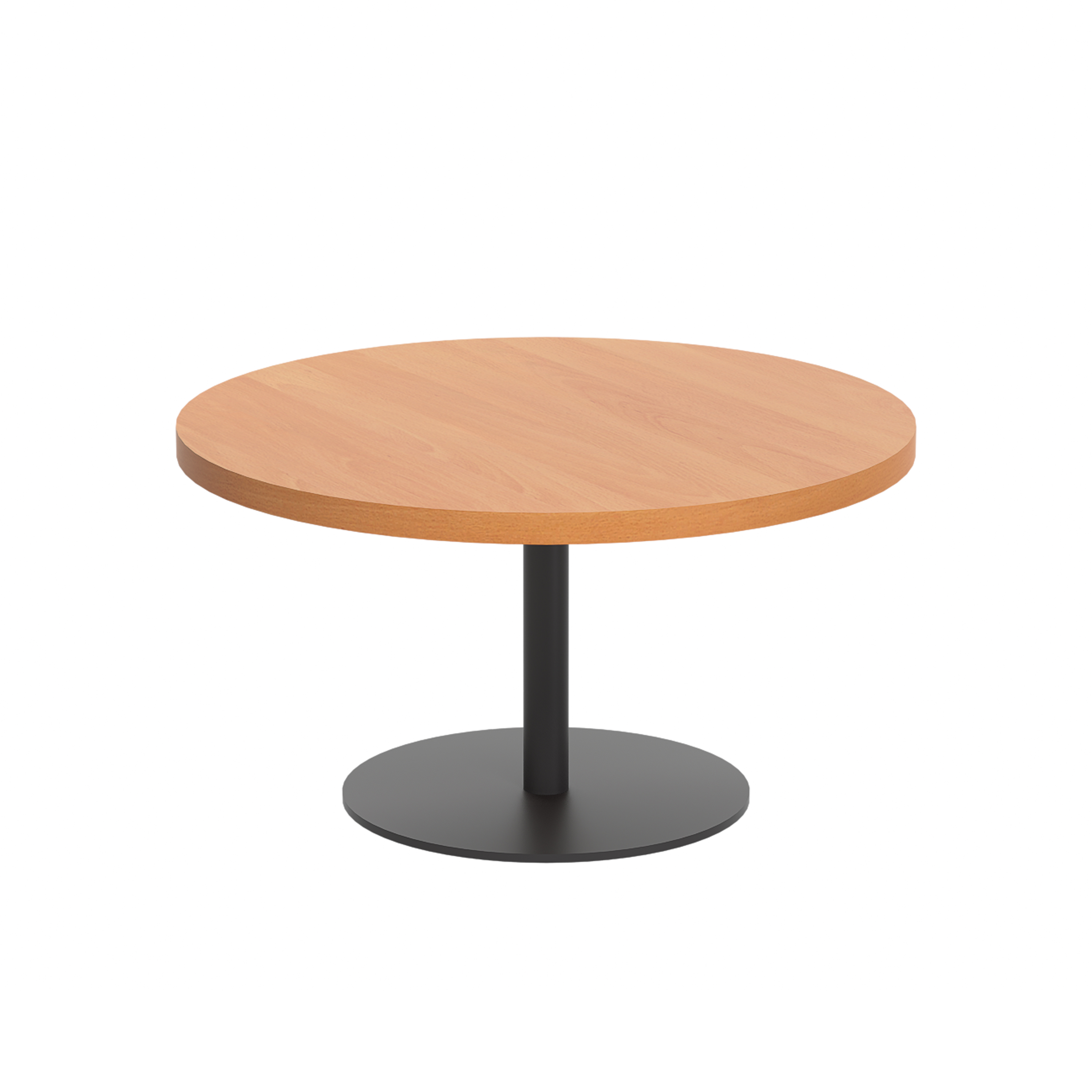 Contract Table Low (FSC) | 800mm | Beech/Black