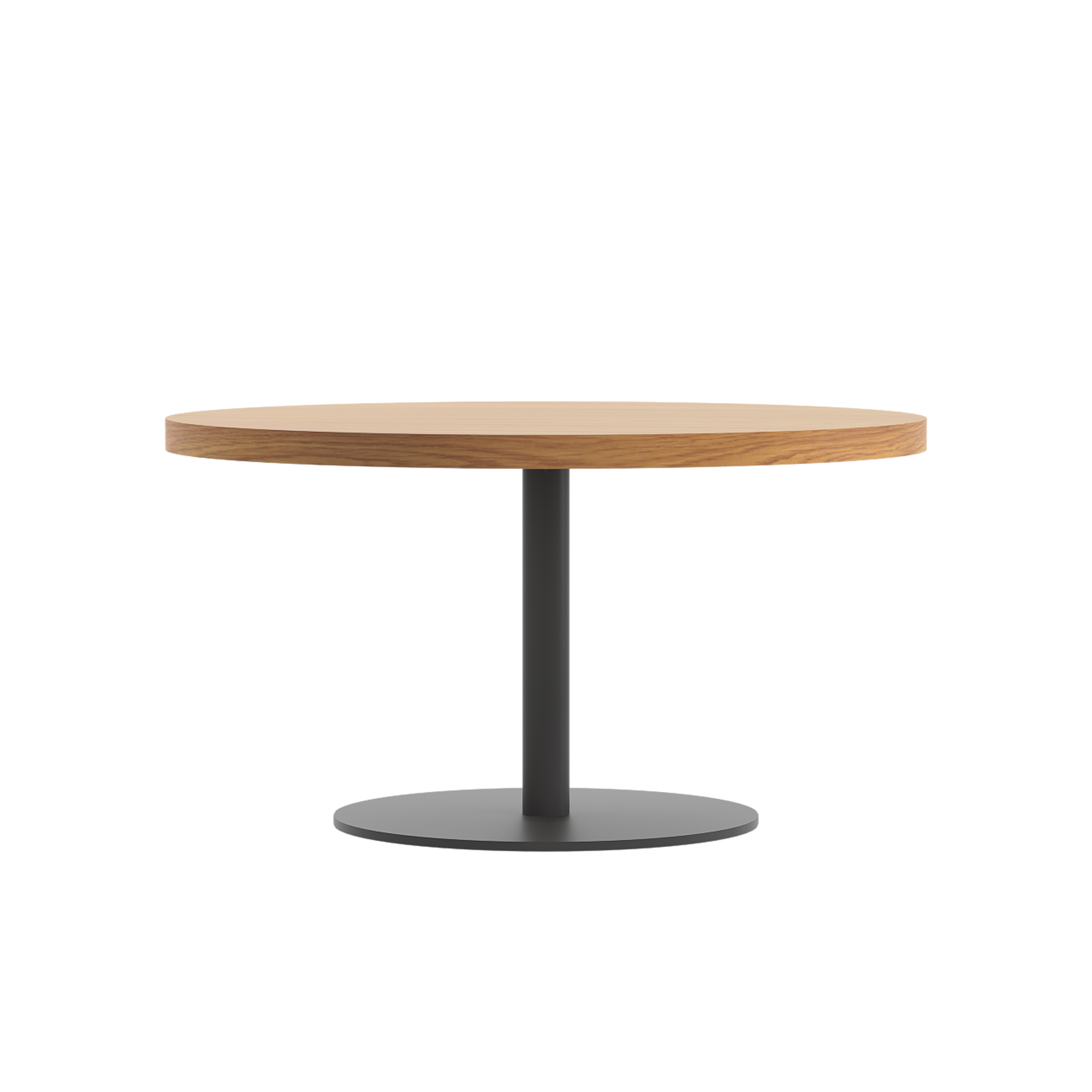 Contract Table Low (FSC) | 800mm | Nova Oak/Black thumbnail 2