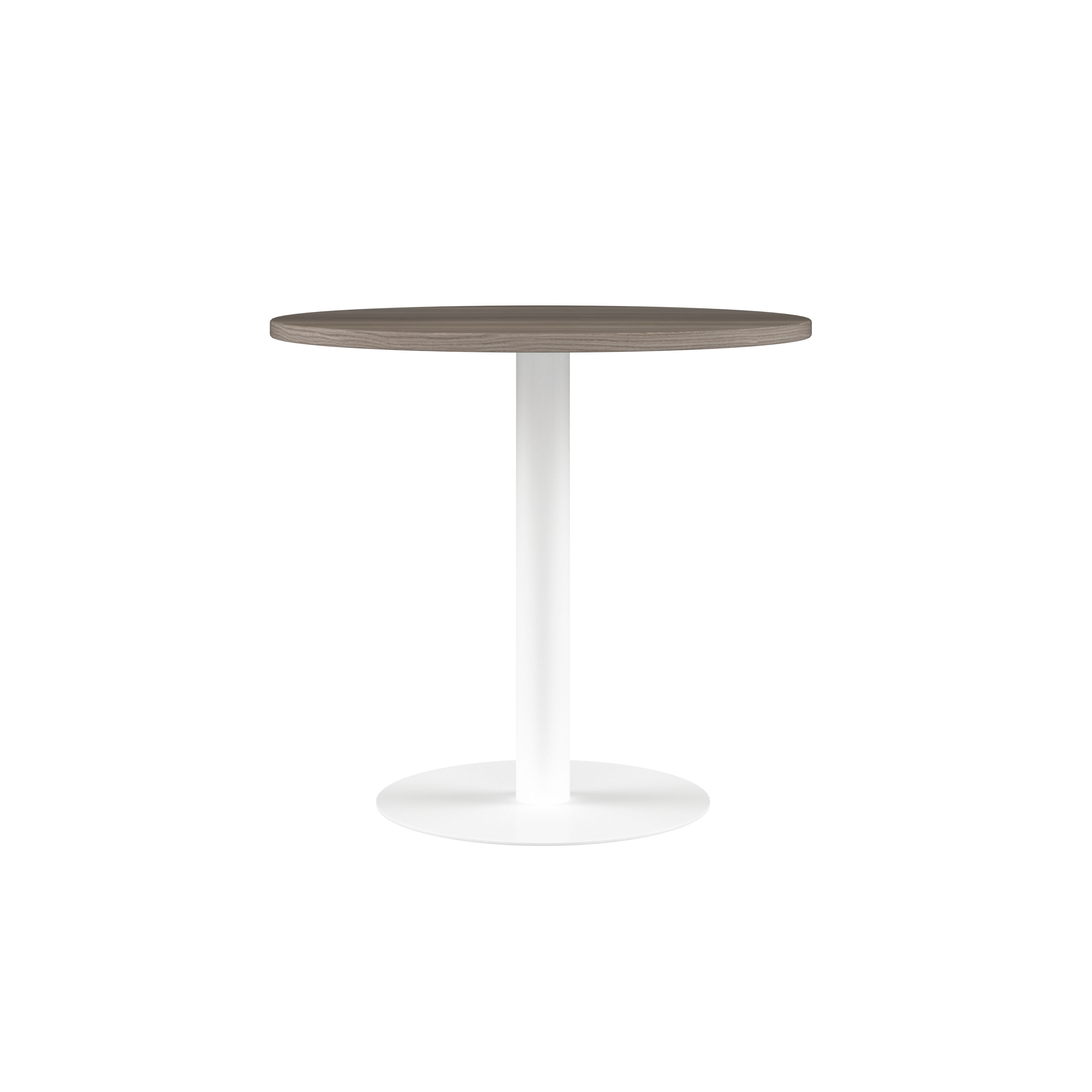 Contract Table Mid (FSC) | 600mm | Grey Oak/White thumbnail 2