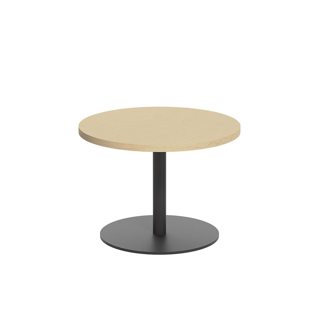 Contract Table Low (FSC) | 600mm | Maple/Black
