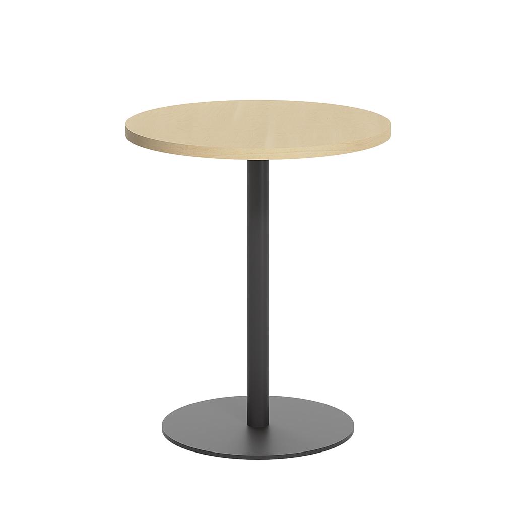 Contract Table Mid (FSC) | 600mm | Maple/Black