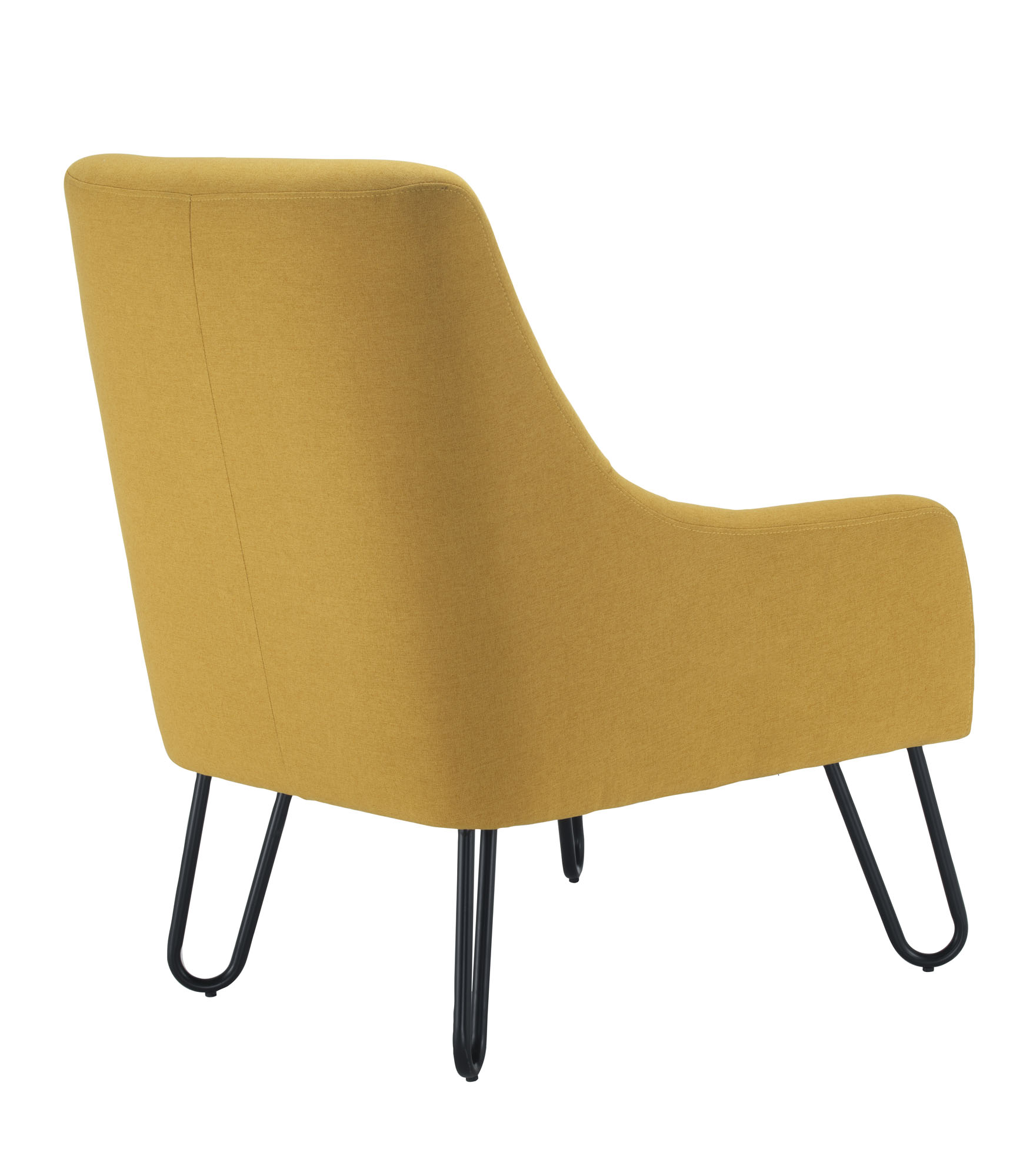 Pearl Reception Chair | Mustard thumbnail 3