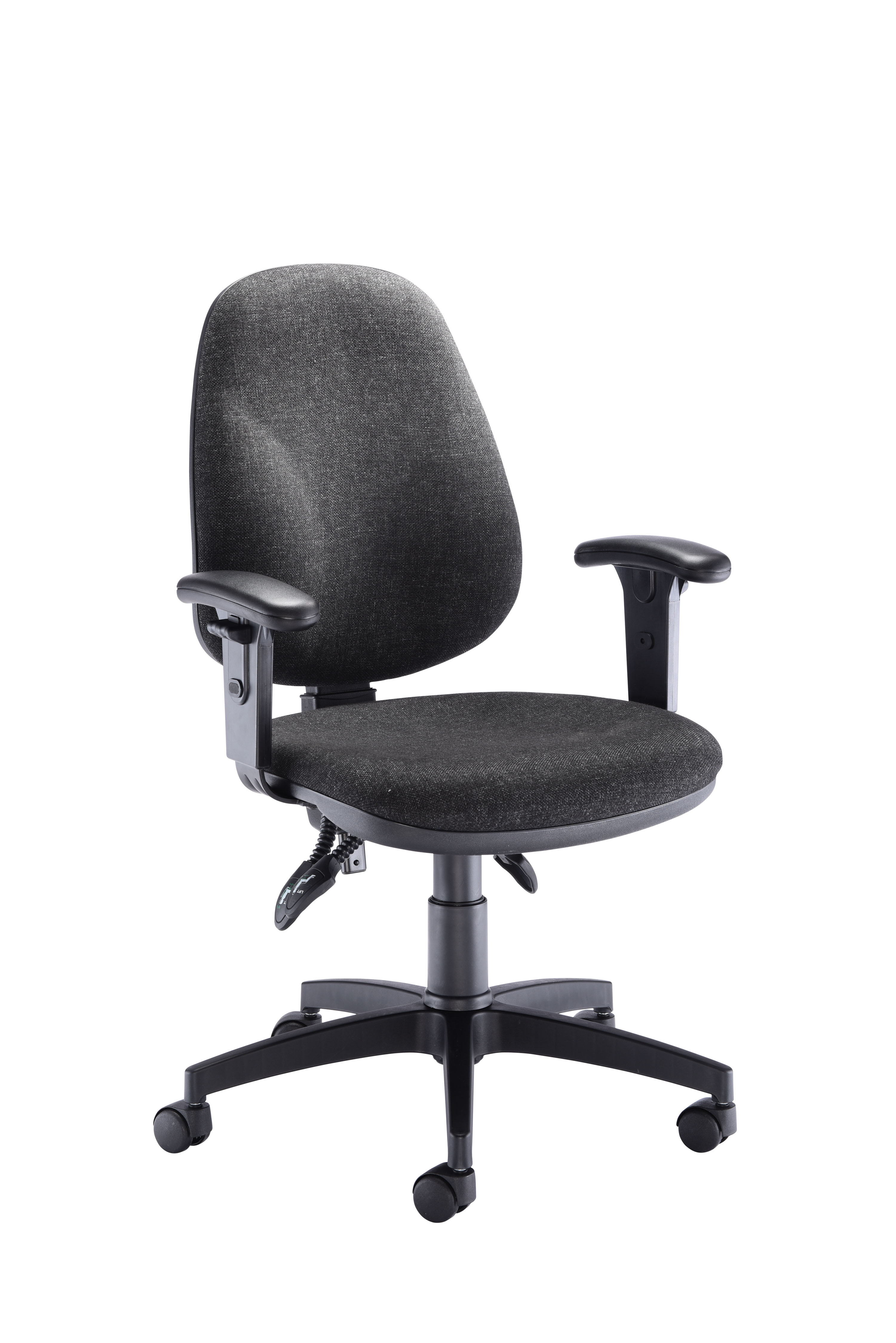 Concept Deluxe Chair | Adjustable Arms | Charcoal
