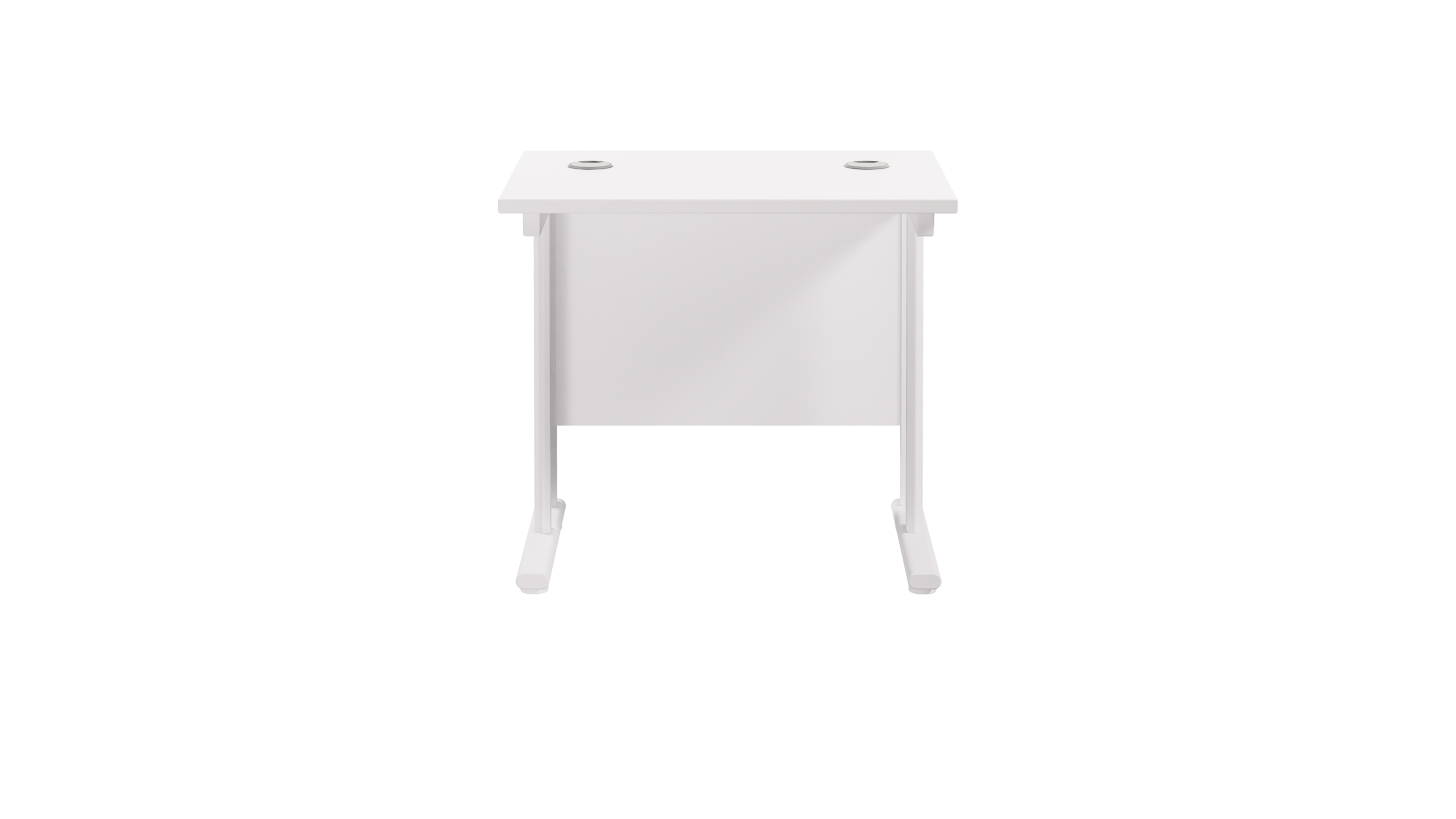 Twin Upright Rectangular Desk: 600mm Deep (FSC) thumbnail 2