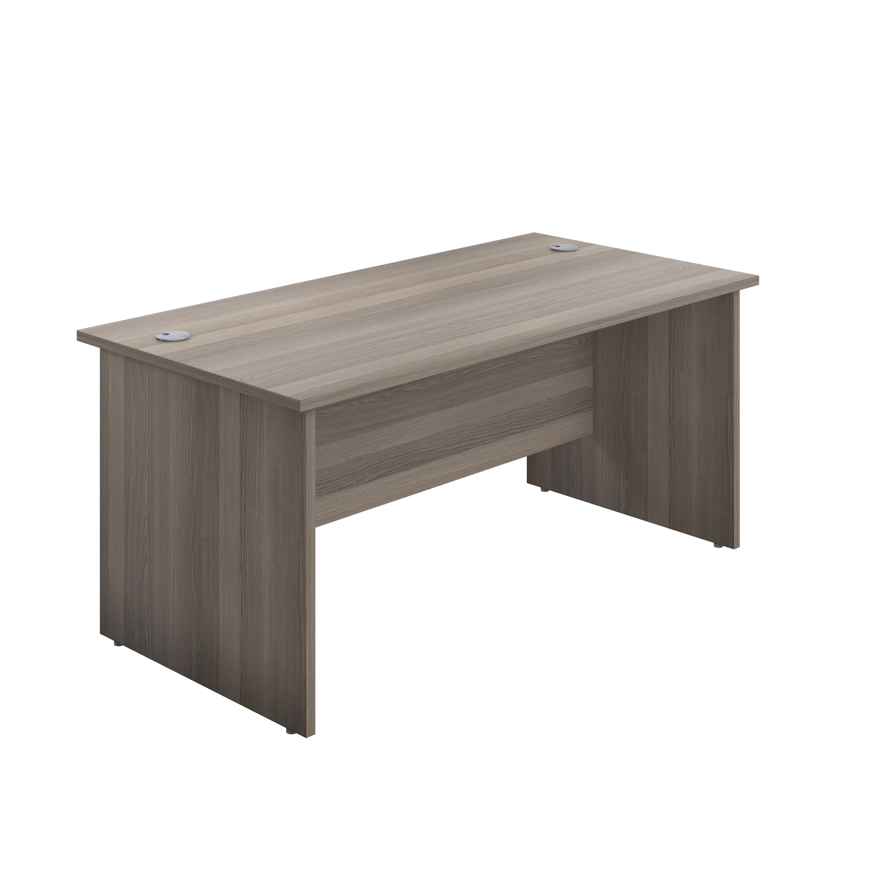 Panel+Rectangular+Desk%3A+600mm+Deep+1600X600+Grey+Oak