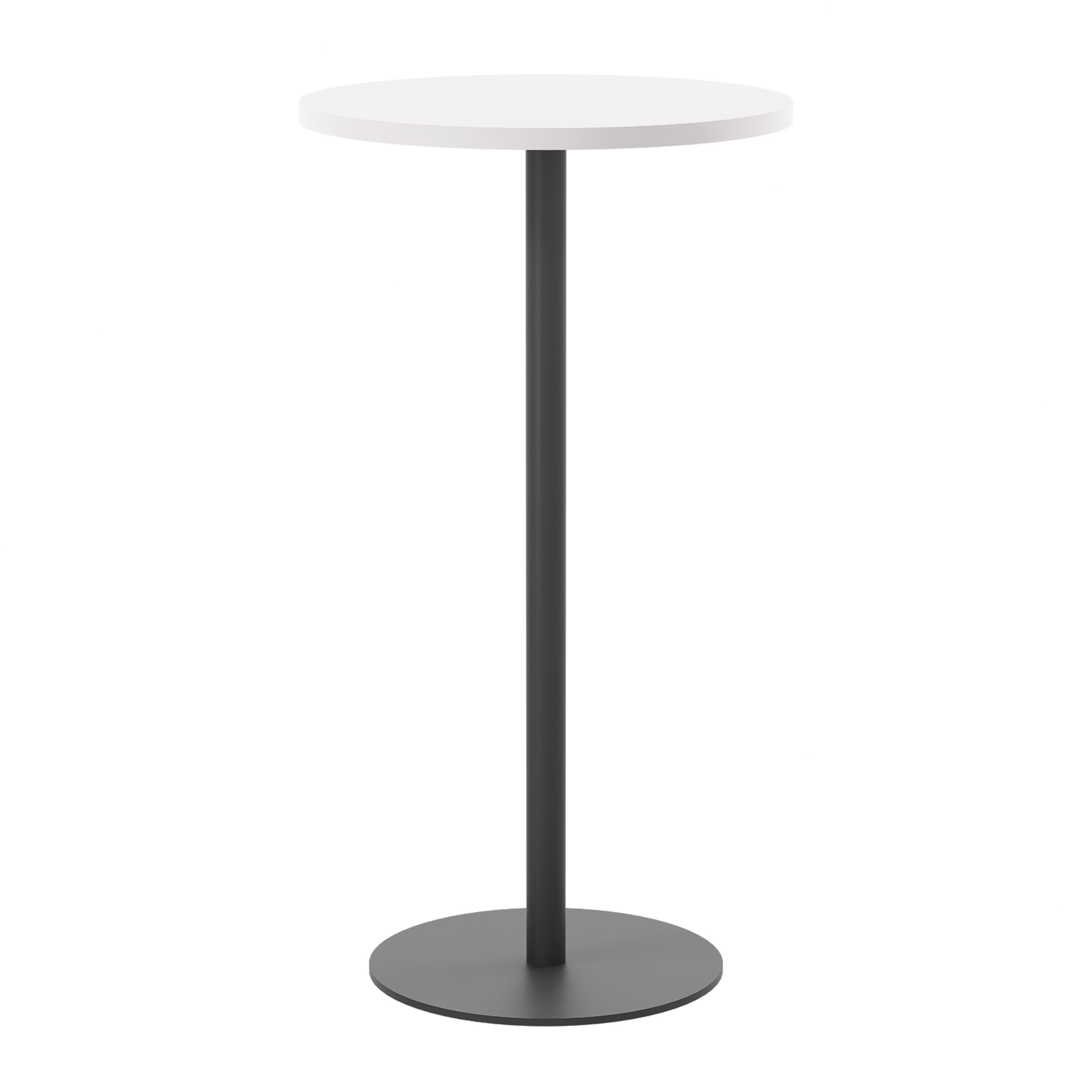 Contract Table High (FSC) | 600mm | White/Black thumbnail 4