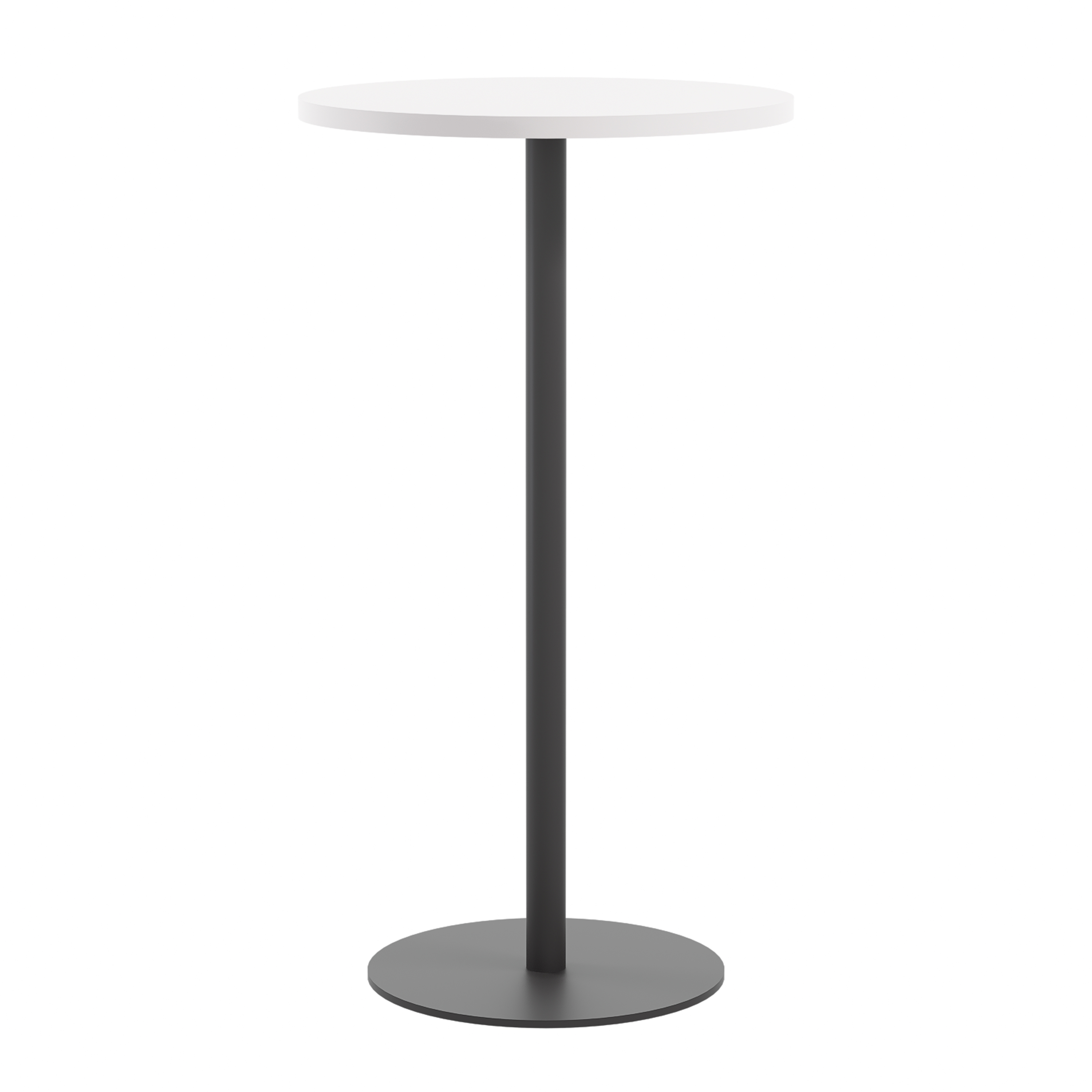 Contract Table High (FSC) | 600mm | White/Black thumbnail 5
