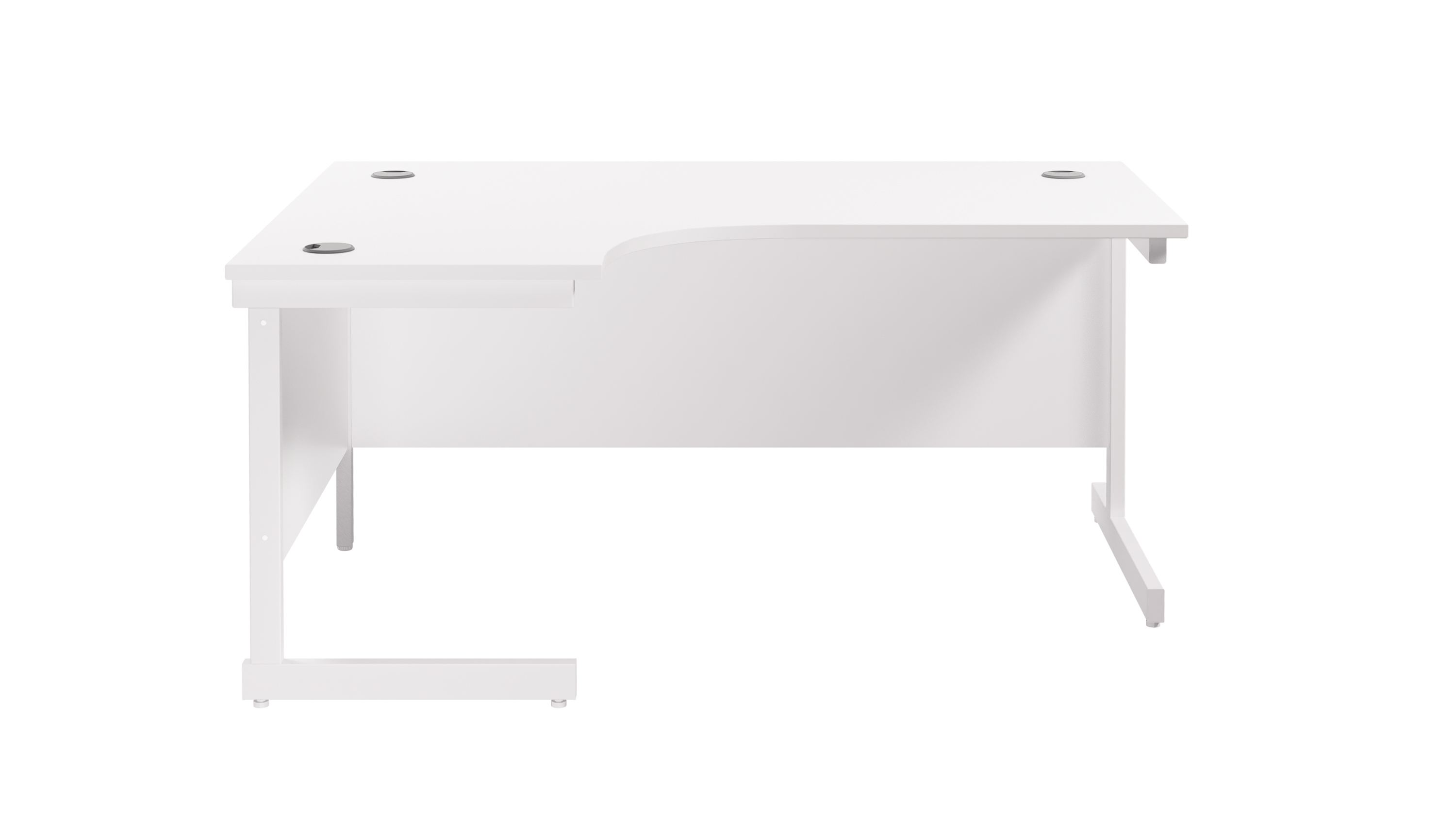 Single Upright Left Hand Radial Desk (FSC) thumbnail 2