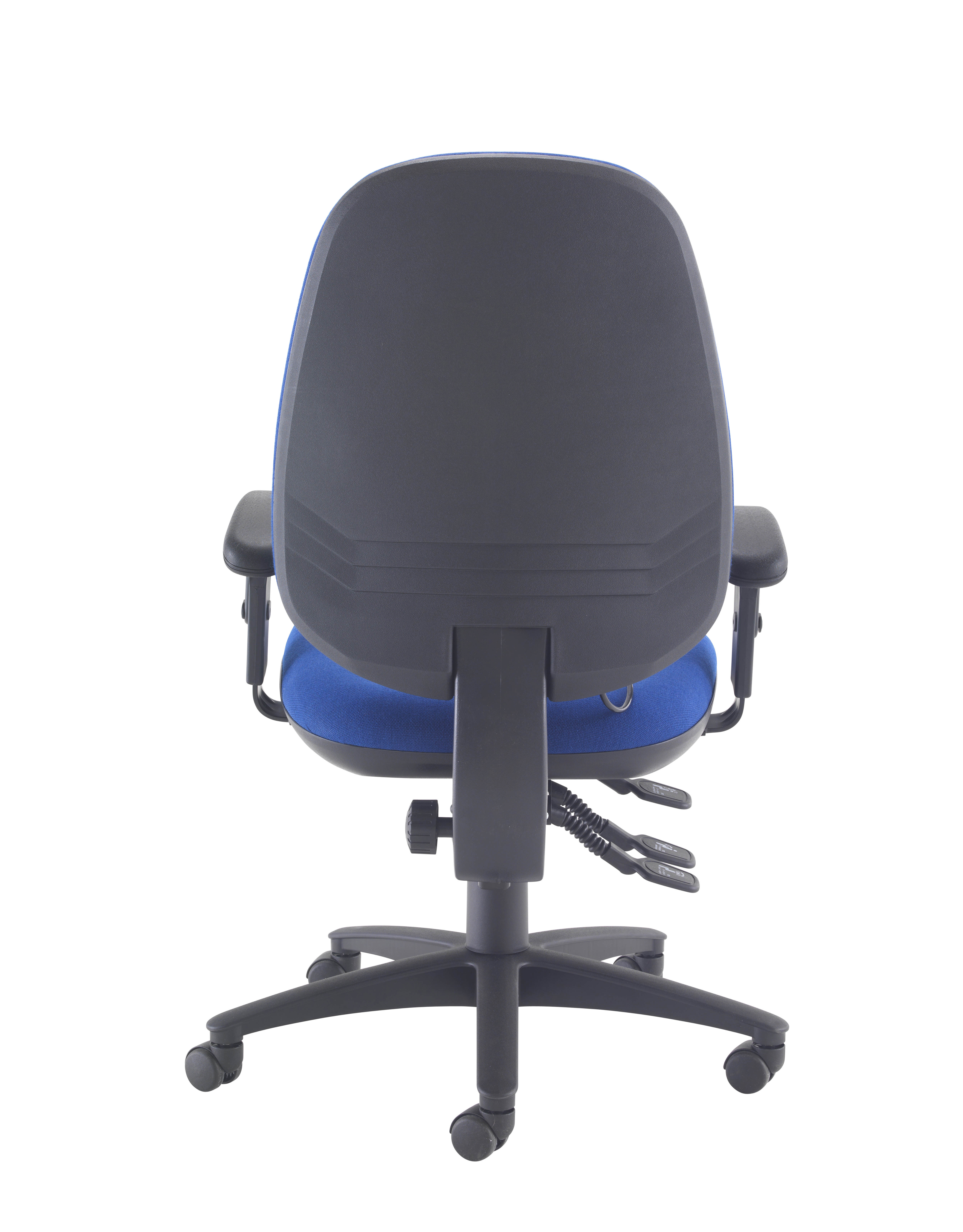 Maxi Ergo Chair with Lumbar Pump | Adjustable Arms | Royal Blue thumbnail 5