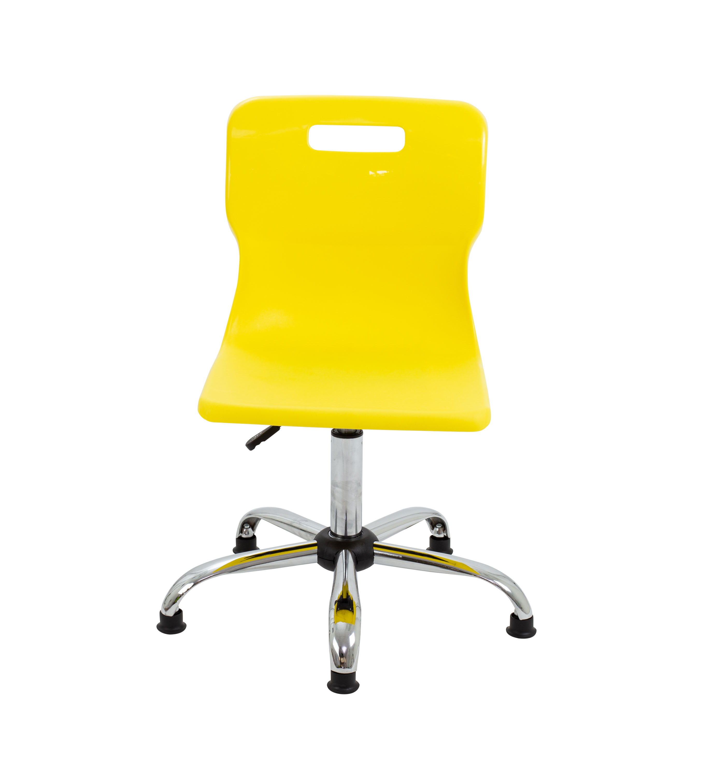 Titan Swivel Senior Chair with Chrome Base and Glides thumbnail 2
