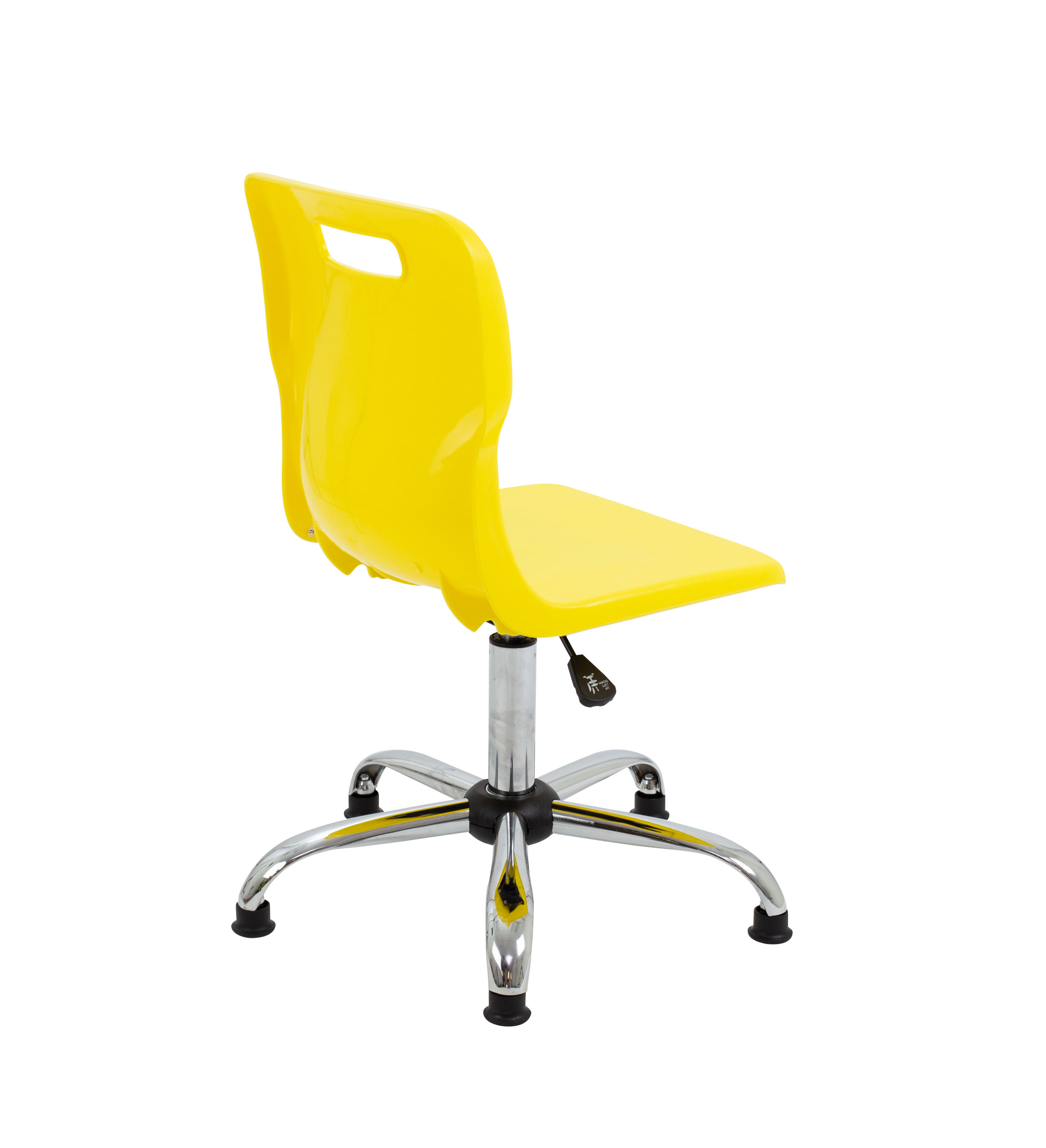 Titan Swivel Senior Chair with Chrome Base and Glides thumbnail 4