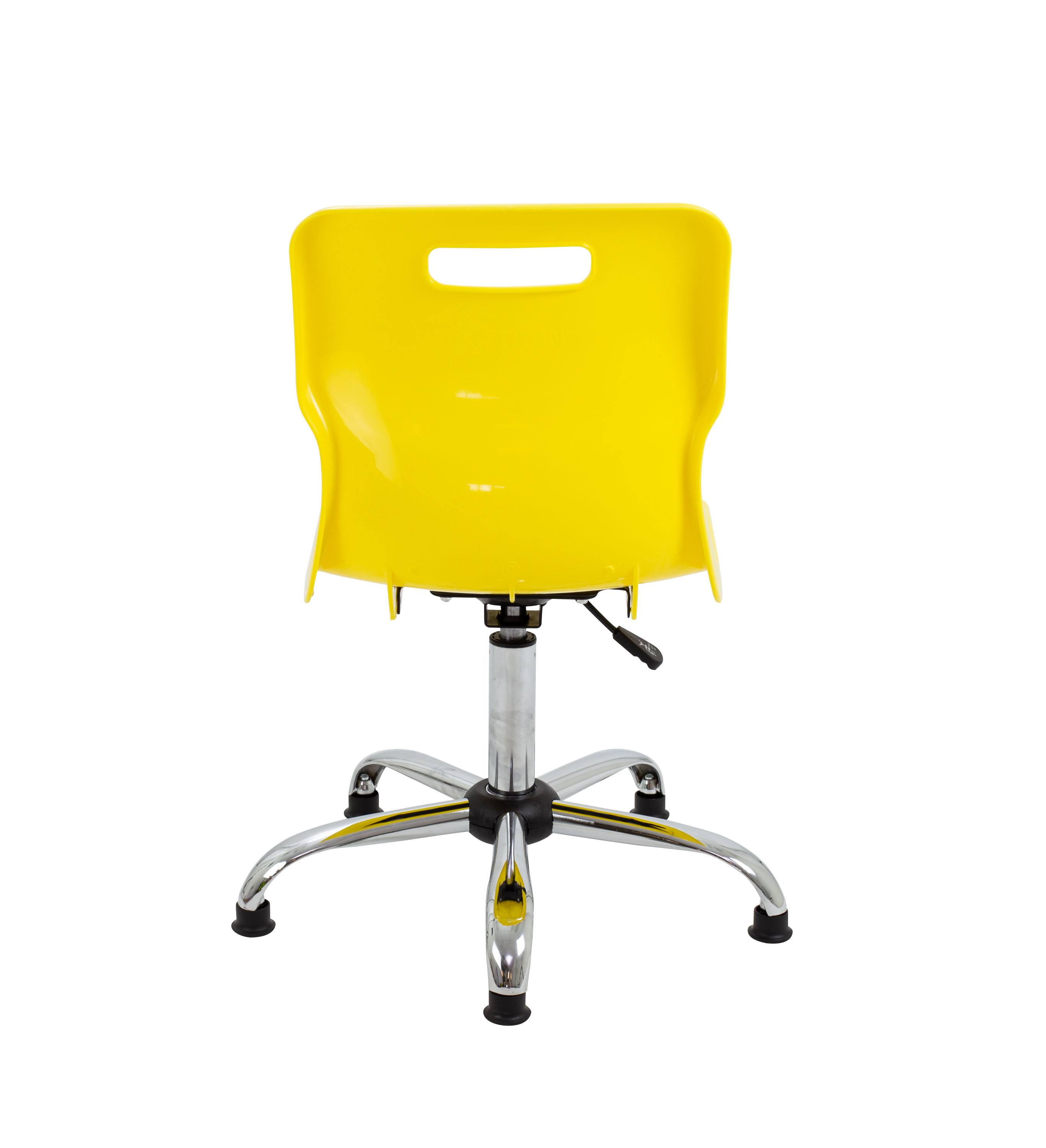 Titan Swivel Senior Chair with Chrome Base and Glides thumbnail 5