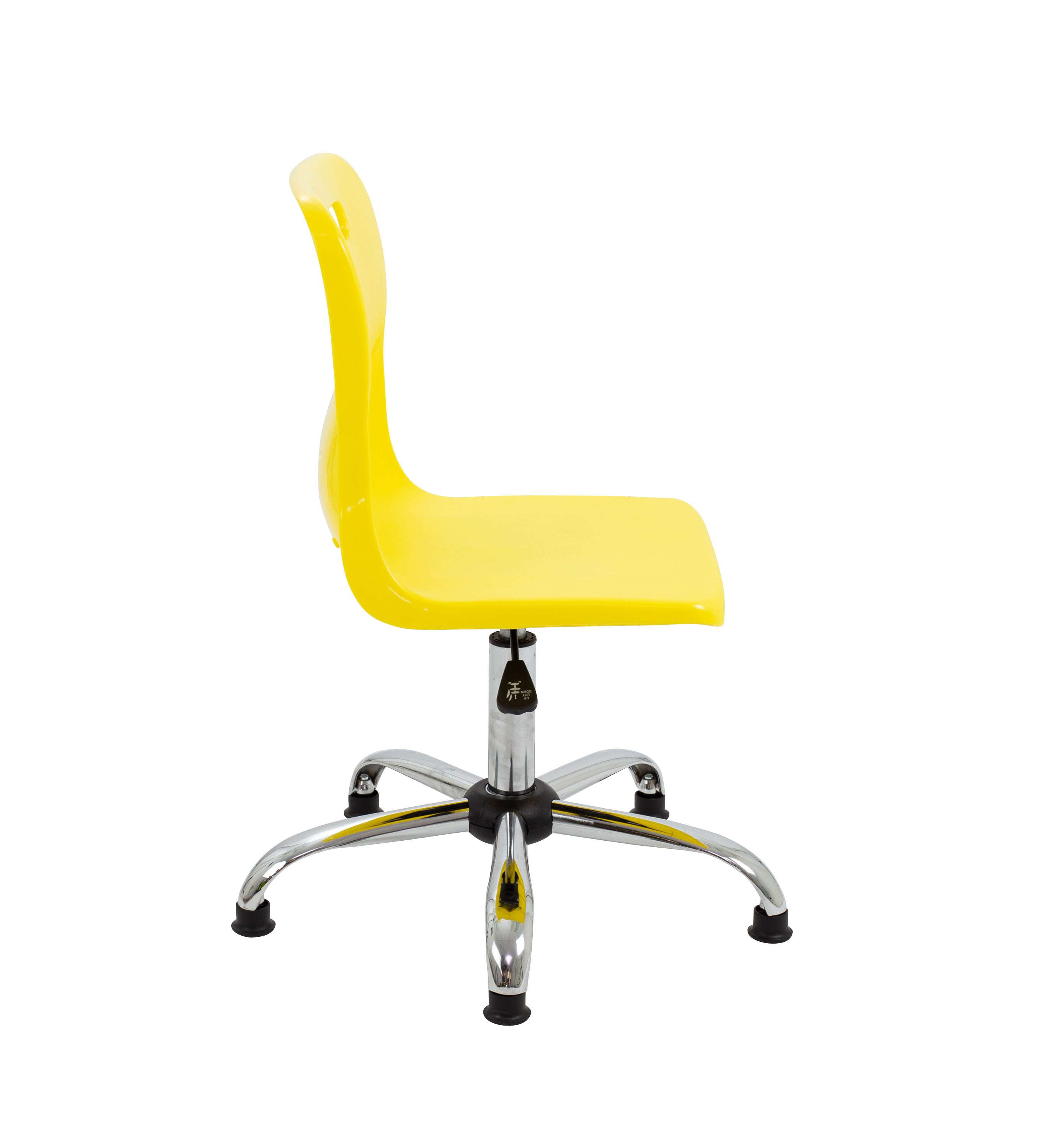 Titan Swivel Senior Chair with Chrome Base and Glides thumbnail 3