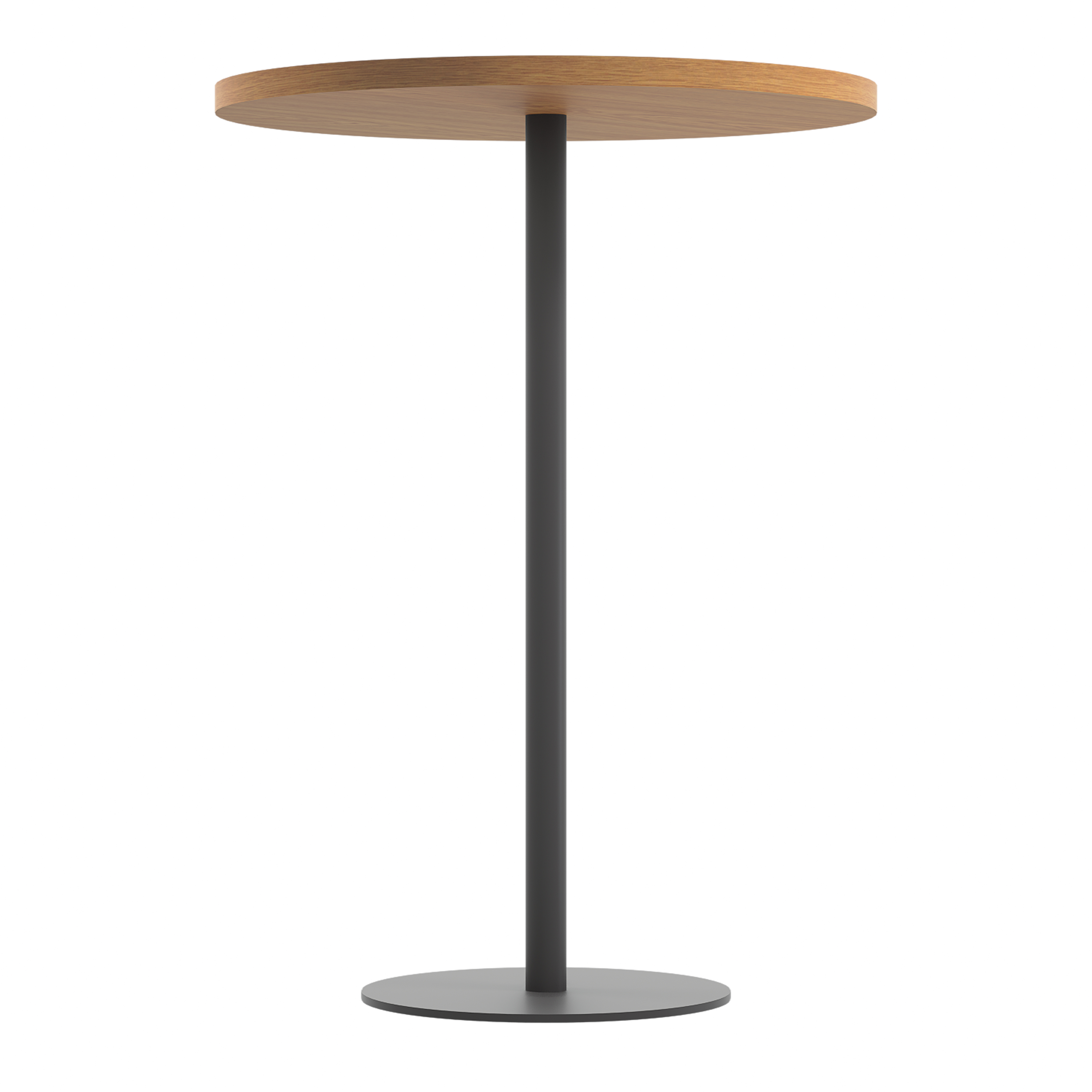 Contract Table High (FSC) | 800mm | Nova Oak/Black thumbnail 2