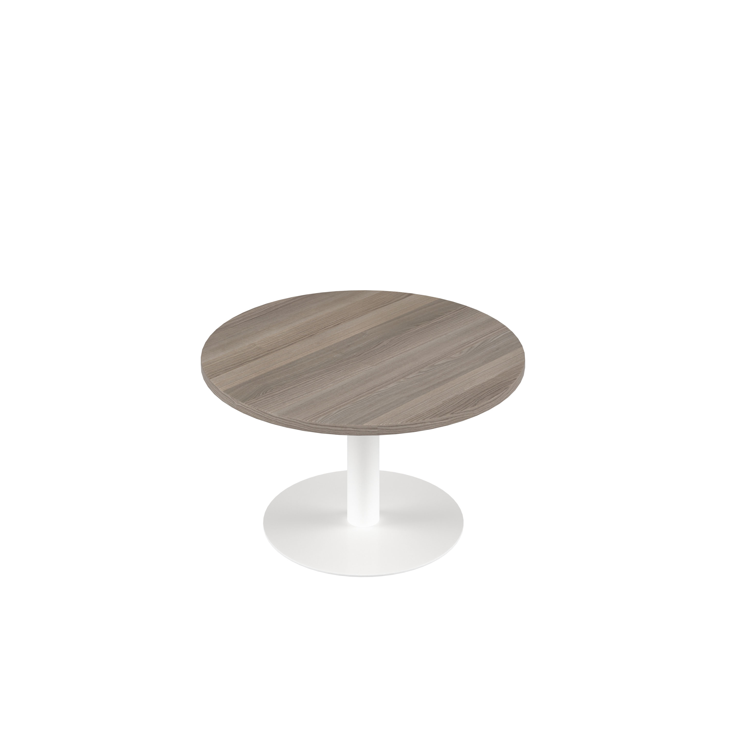 Contract Table Low (FSC) | 600mm | Grey Oak/White