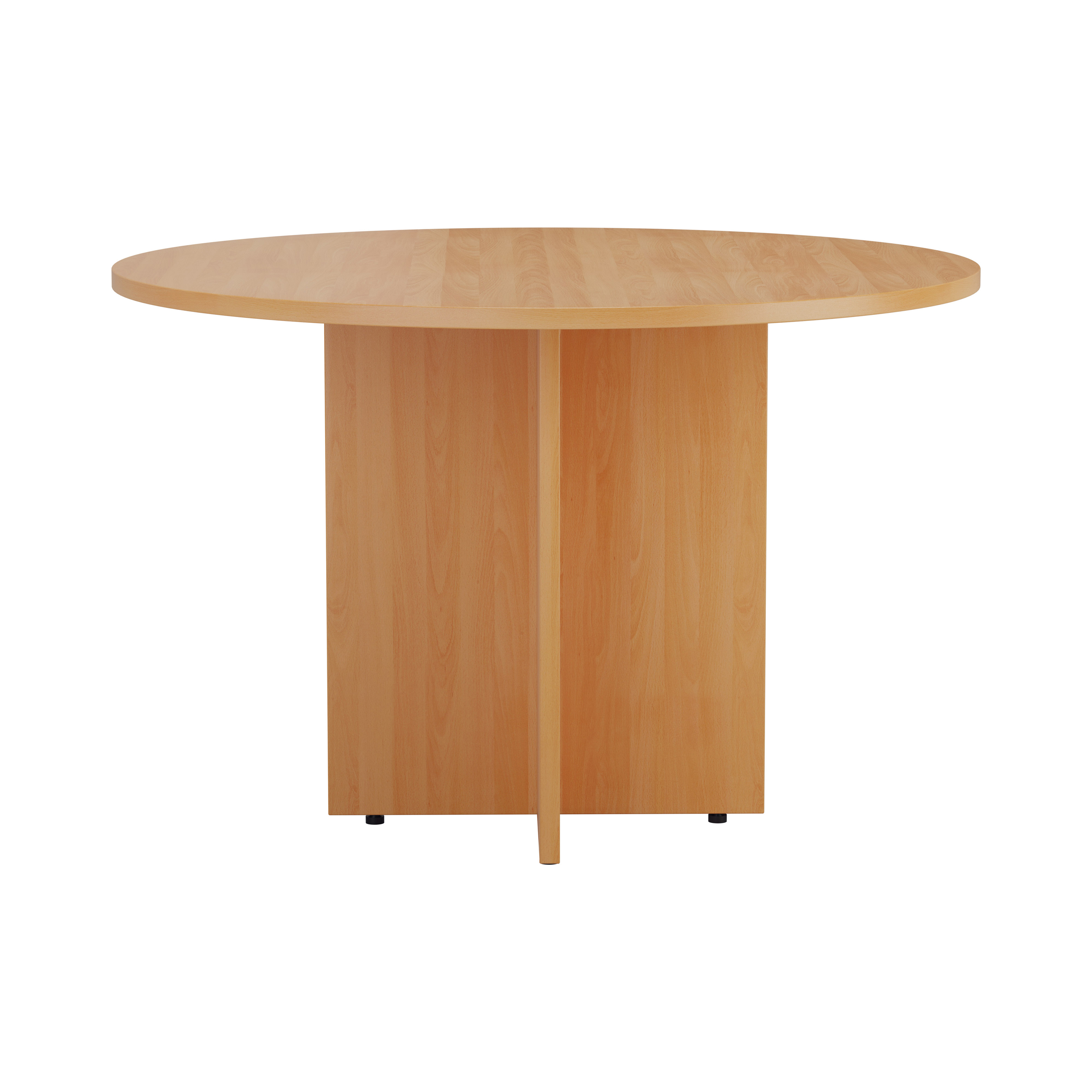 Round Meeting Table (FSC) | 1100mm | Beech thumbnail 3