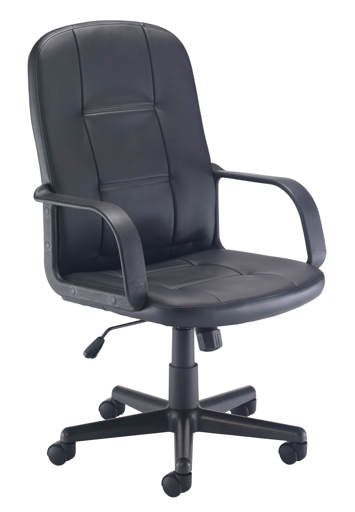 Jack+2+Executive+Office+Chair+Black+PU