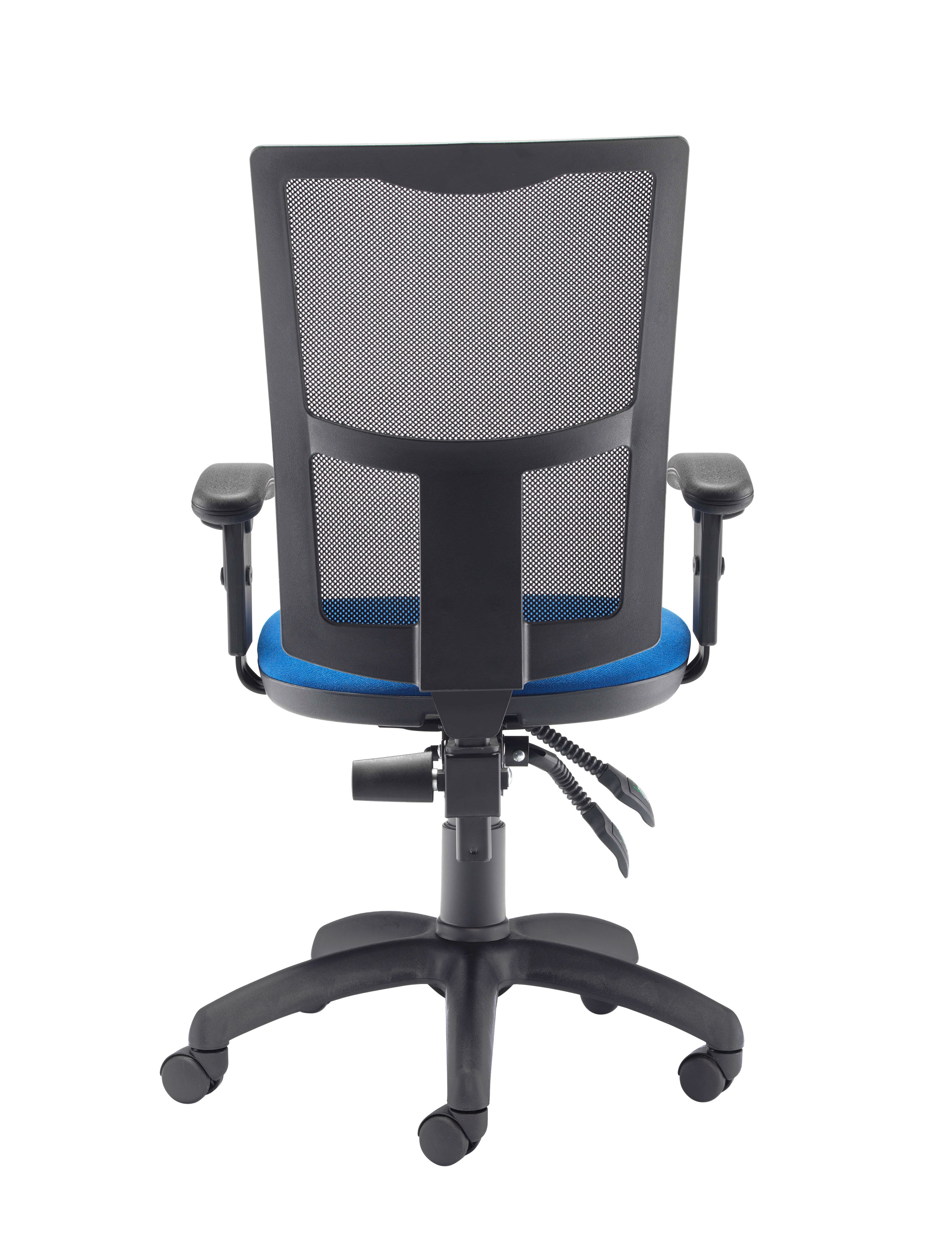 Calypso 2 Mesh Office Chair | Adjustable Arms | Royal Blue thumbnail 5