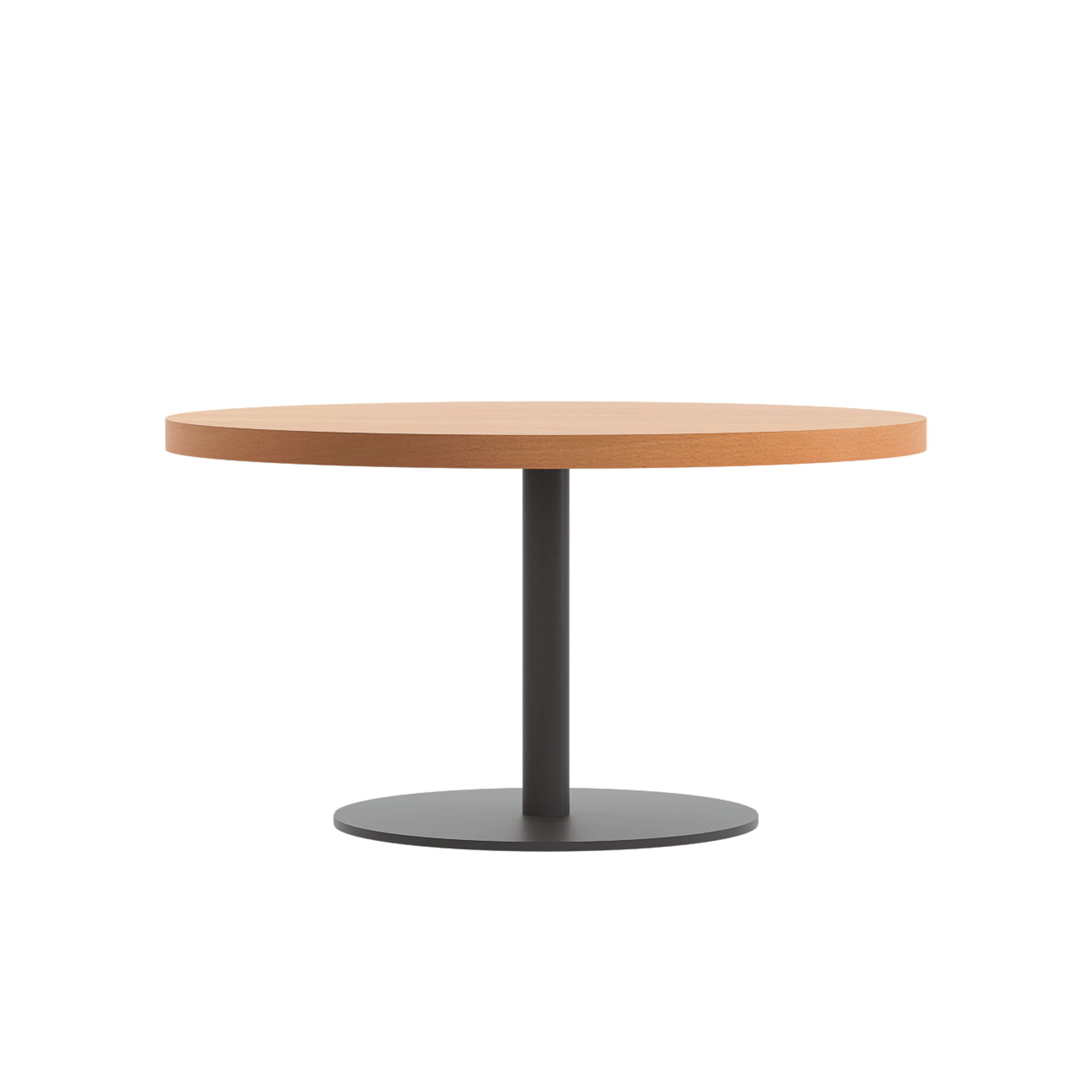 Contract Table Low (FSC) | 800mm | Beech/Black thumbnail 2